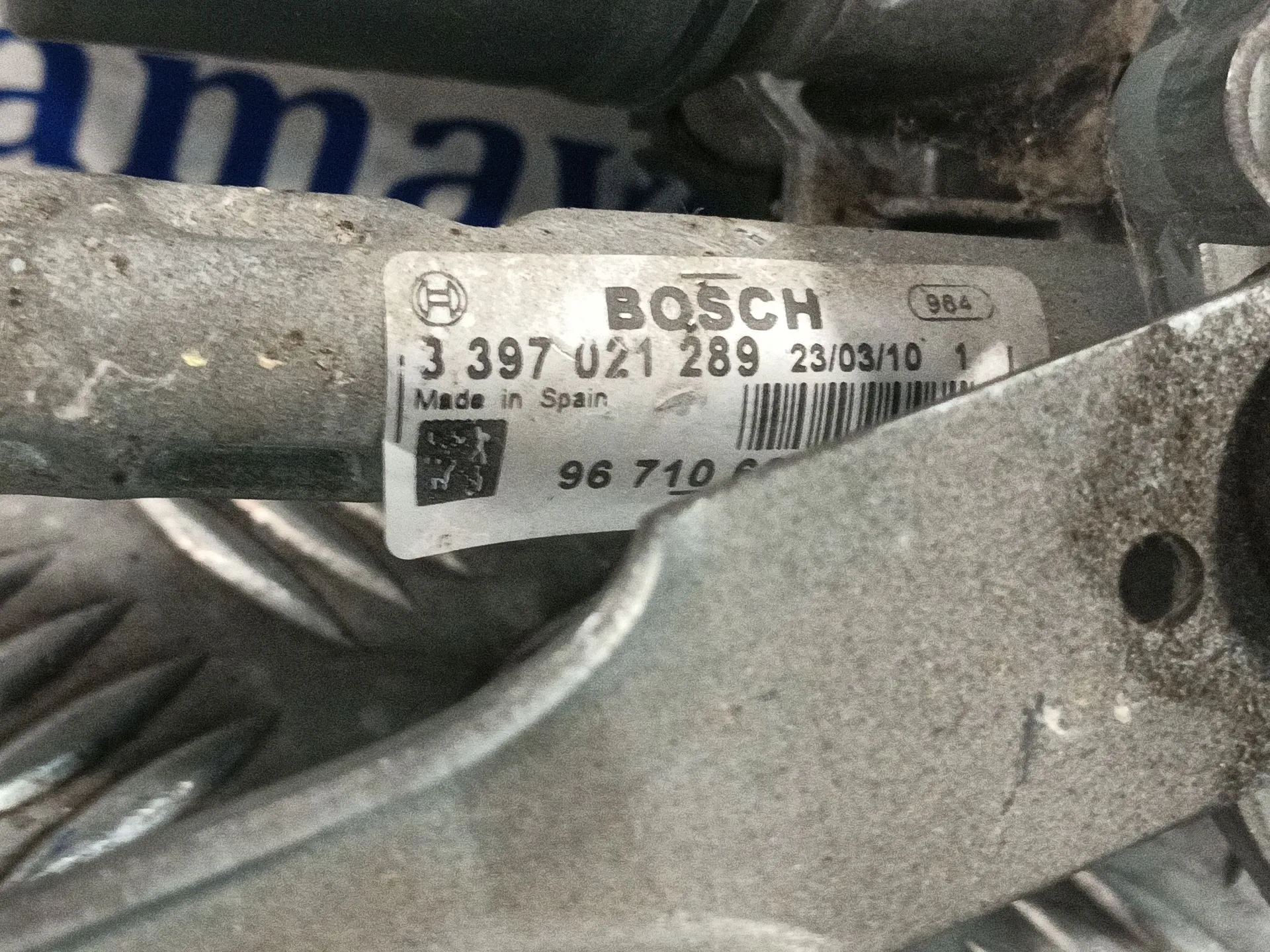 Motor Limpia Delantero para Peugeot 3008