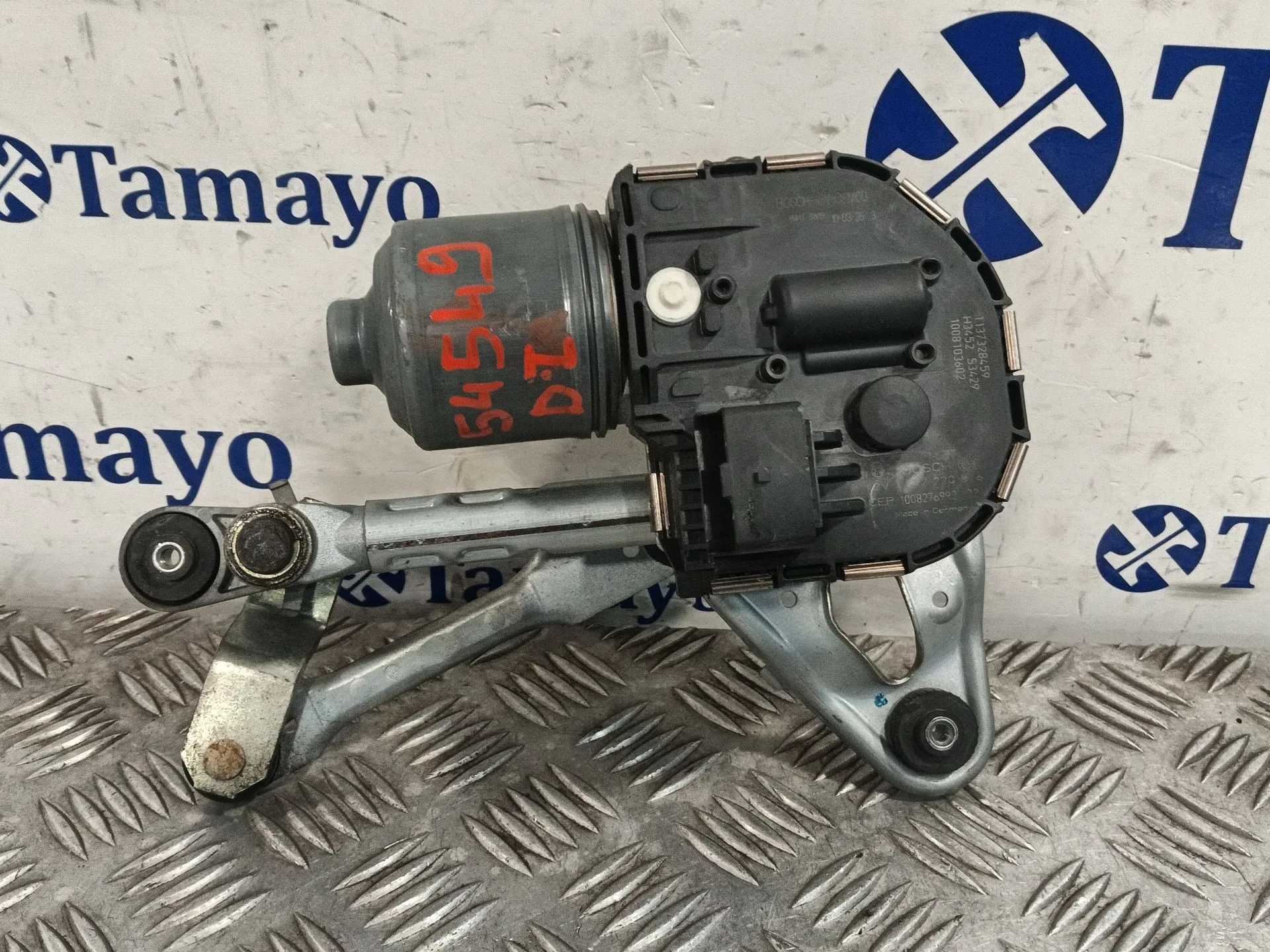 Motor Limpia Delantero para Peugeot 3008