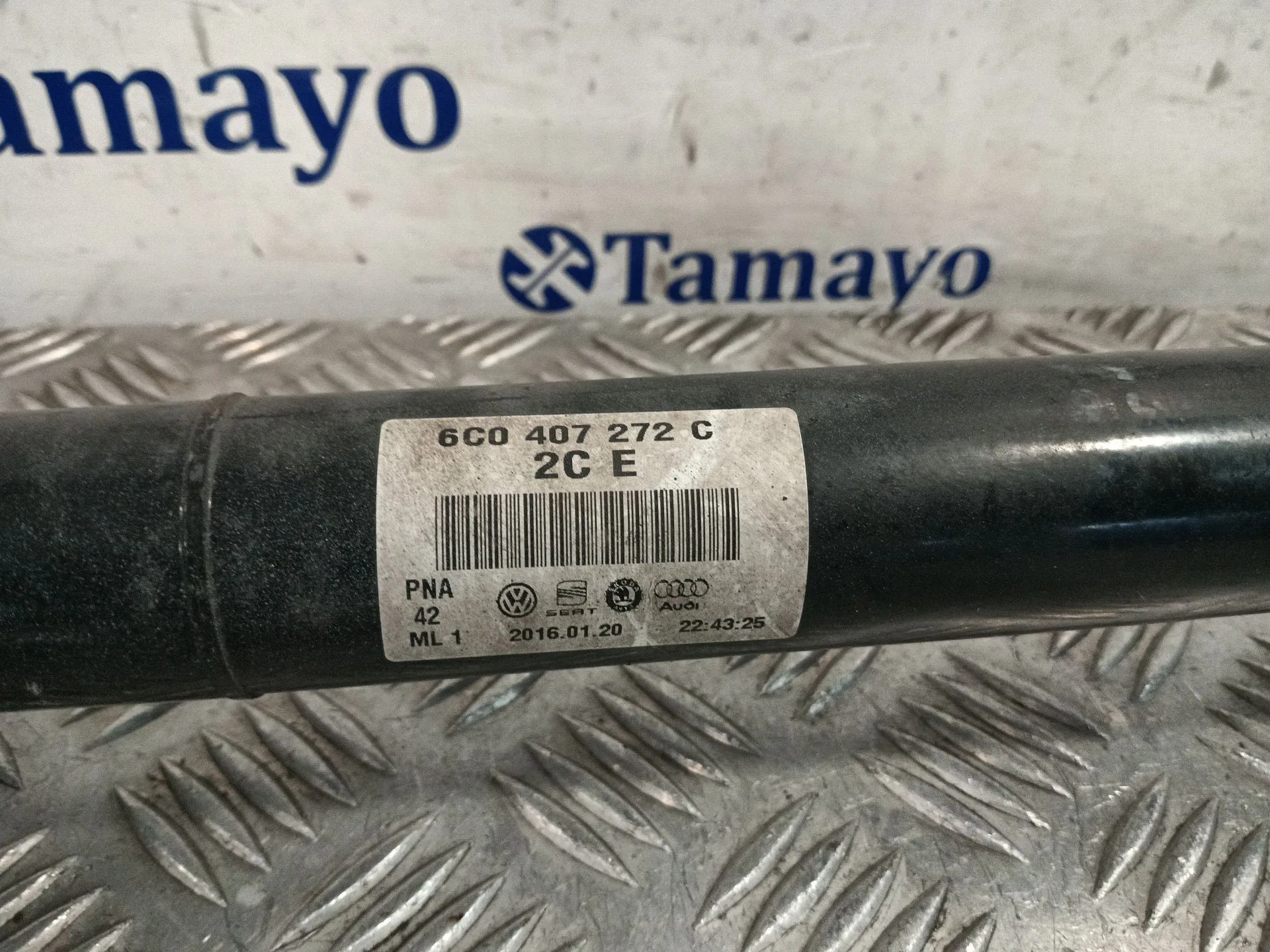 Transmision Delantera Derecha para Volkswagen Polo V (6R1, 6C1)