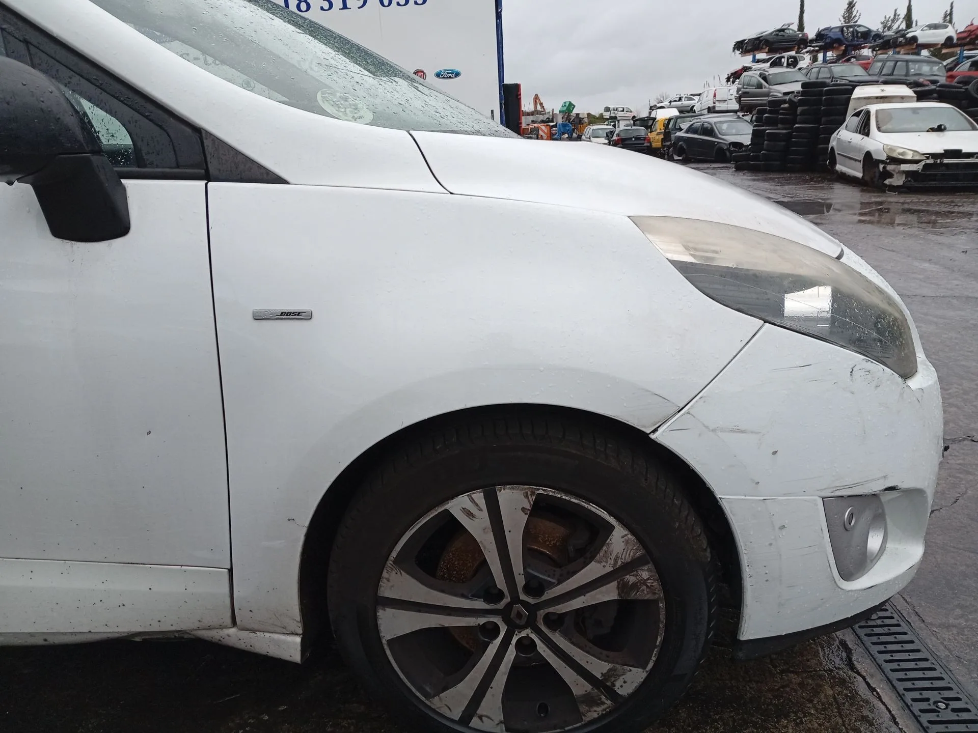 Aleta Delantera Derecha para Renault Grand Scenic Iii (Jz0/1_)