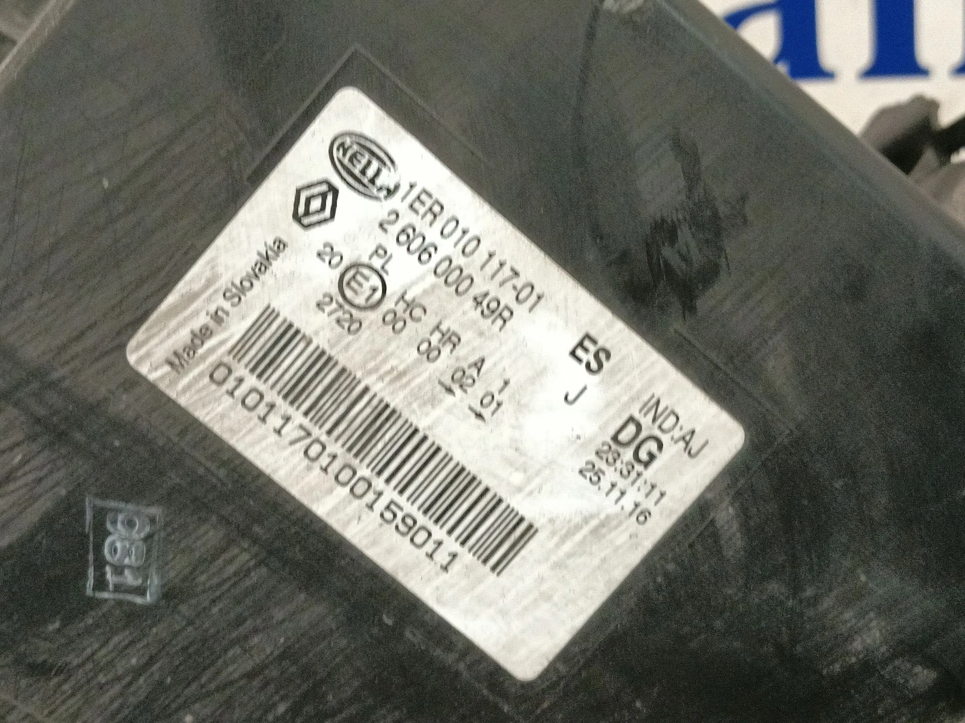 Faro Izquierdo para Renault Master Iii Caja/Chasis (Ev, Hv, Uv)