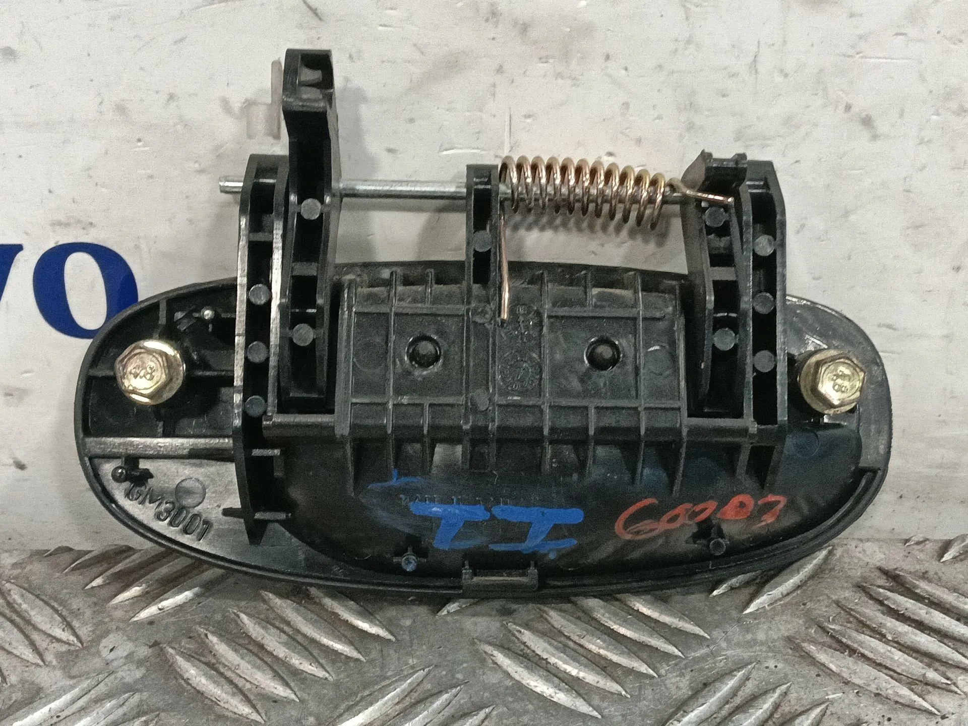 Maneta Interior Trasera Izquierda para Chevrolet Aveo / Kalos Hatchback (T250, T255)