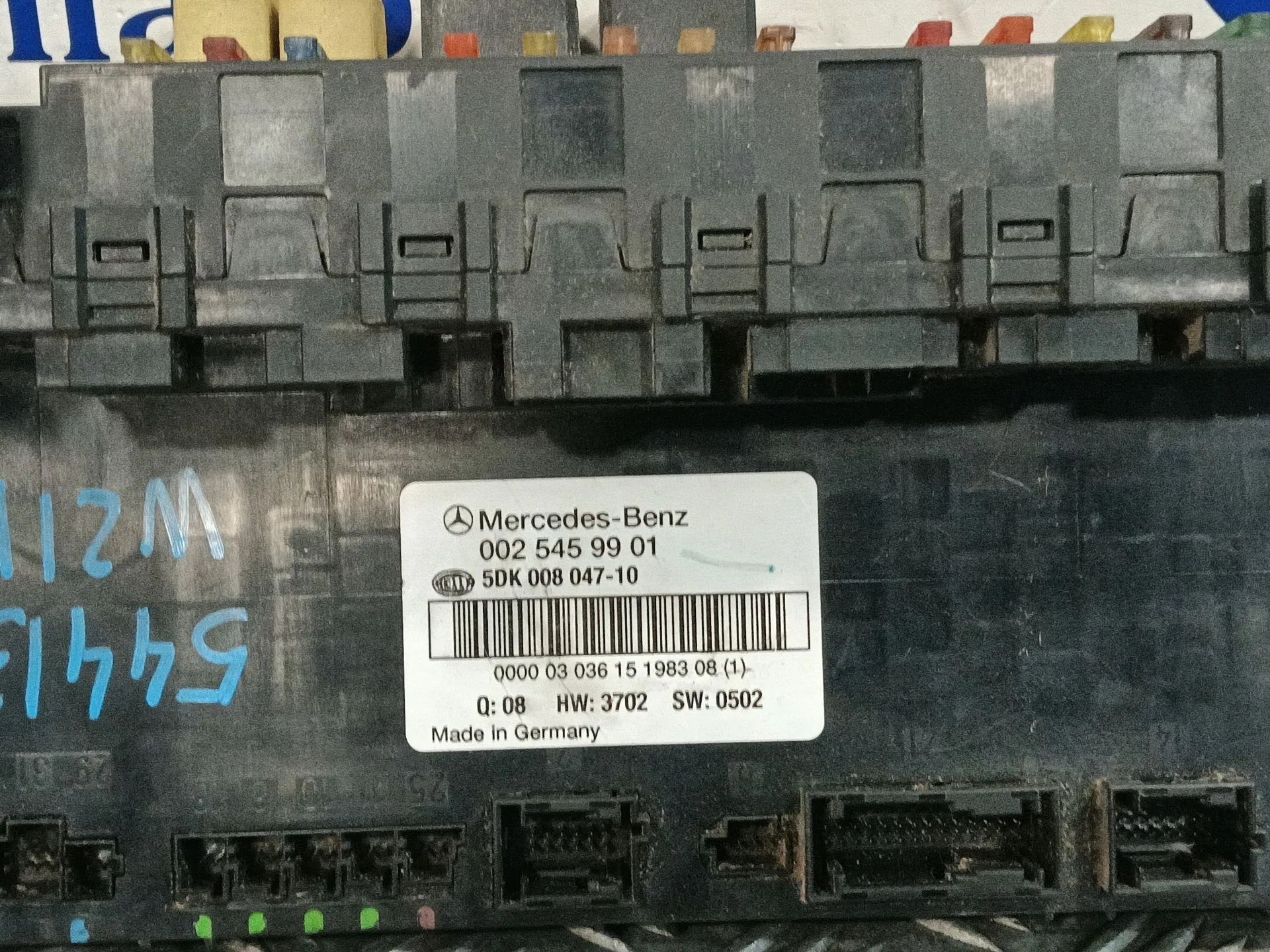 Caja Reles / Fusibles para Mercedes-Benz Clase E (W211) Berlina