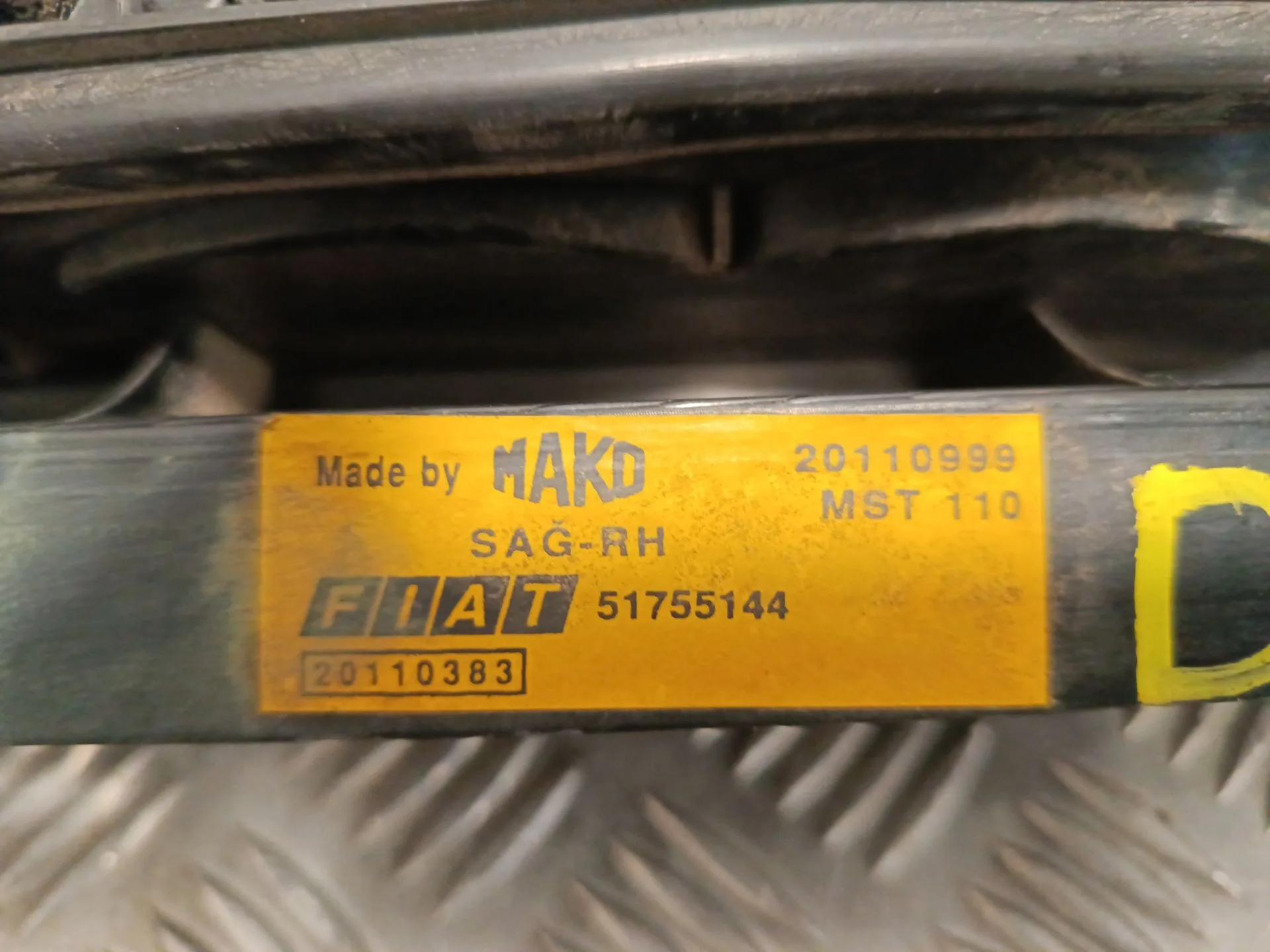 Piloto Trasero Derecho para Fiat Doblo Furgoneta/Monovolumen (223_)