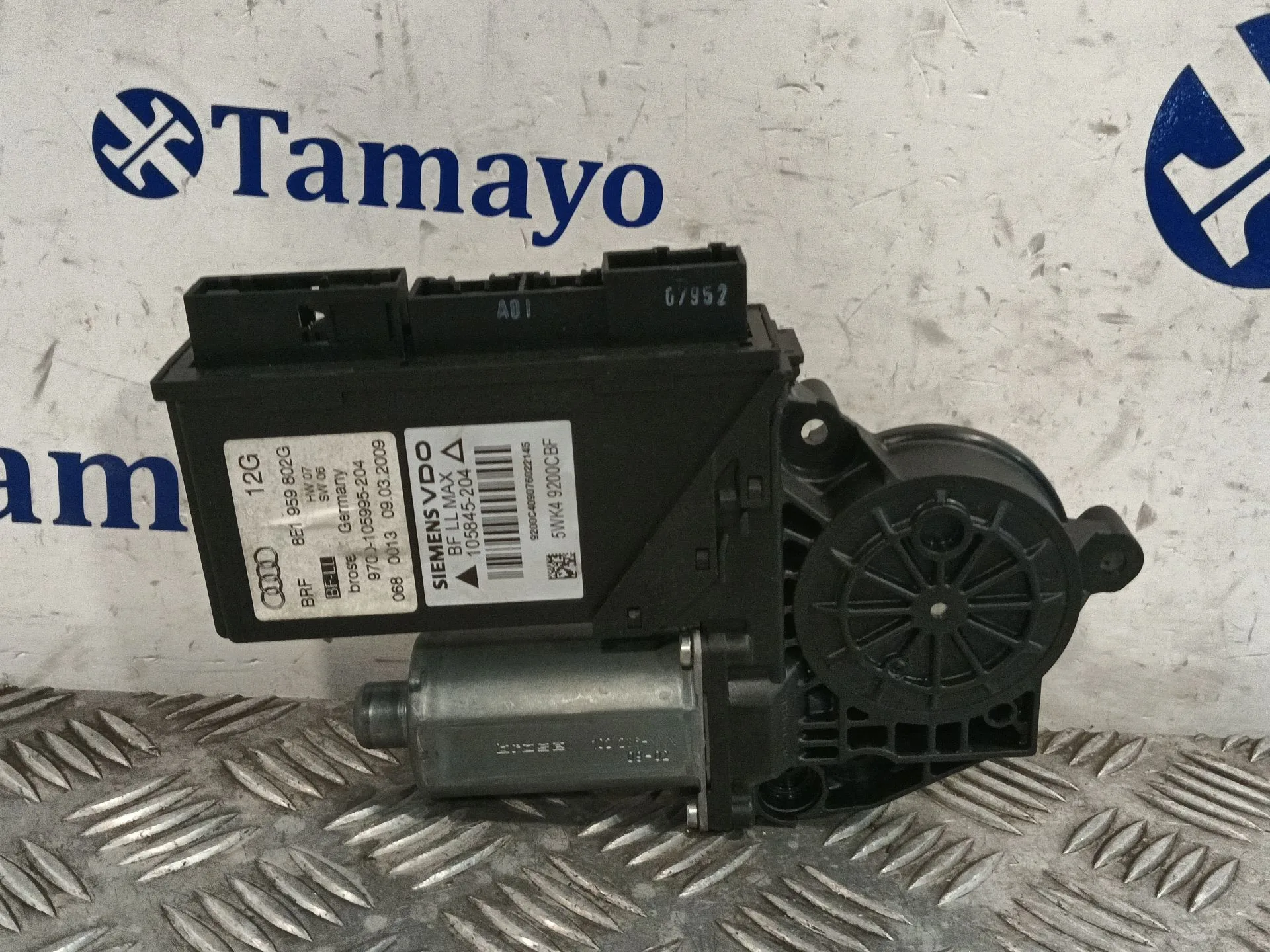 Motor Elevalunas Delantero Derecho para Seat Exeo (3R2)