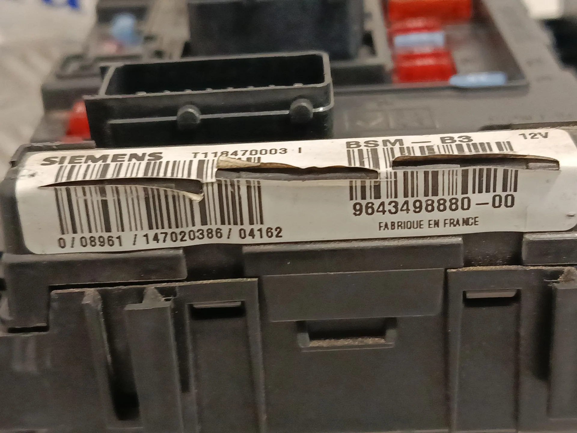 Caja Reles / Fusibles para Citroën C3 I (Fc_, Fn_)