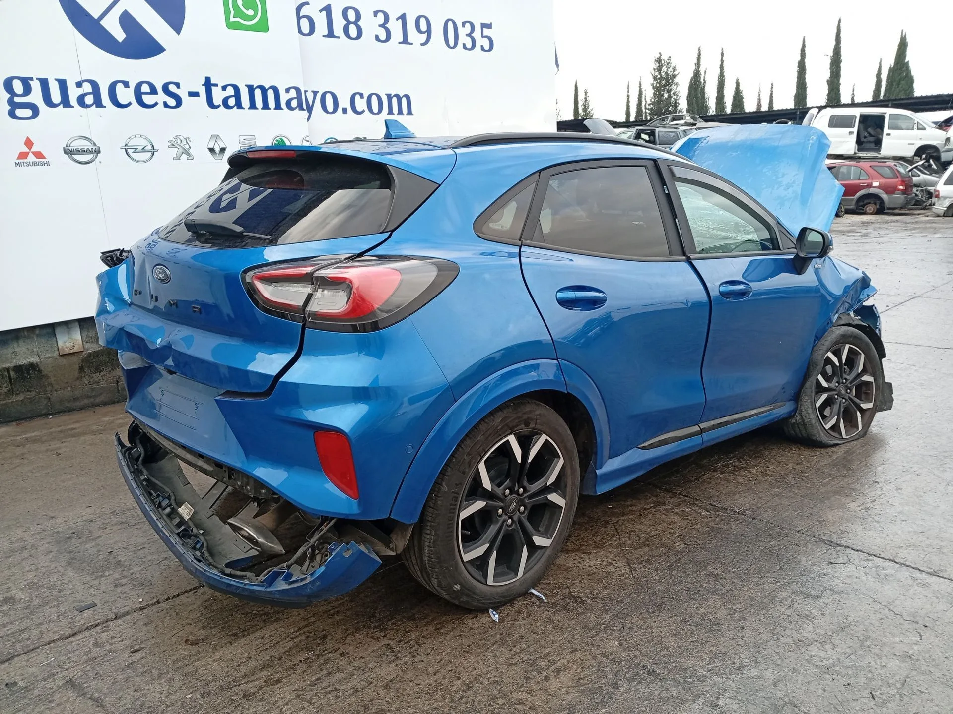 Barra Estabilizadora Trasera para Ford Puma (J2K, Cf7)
