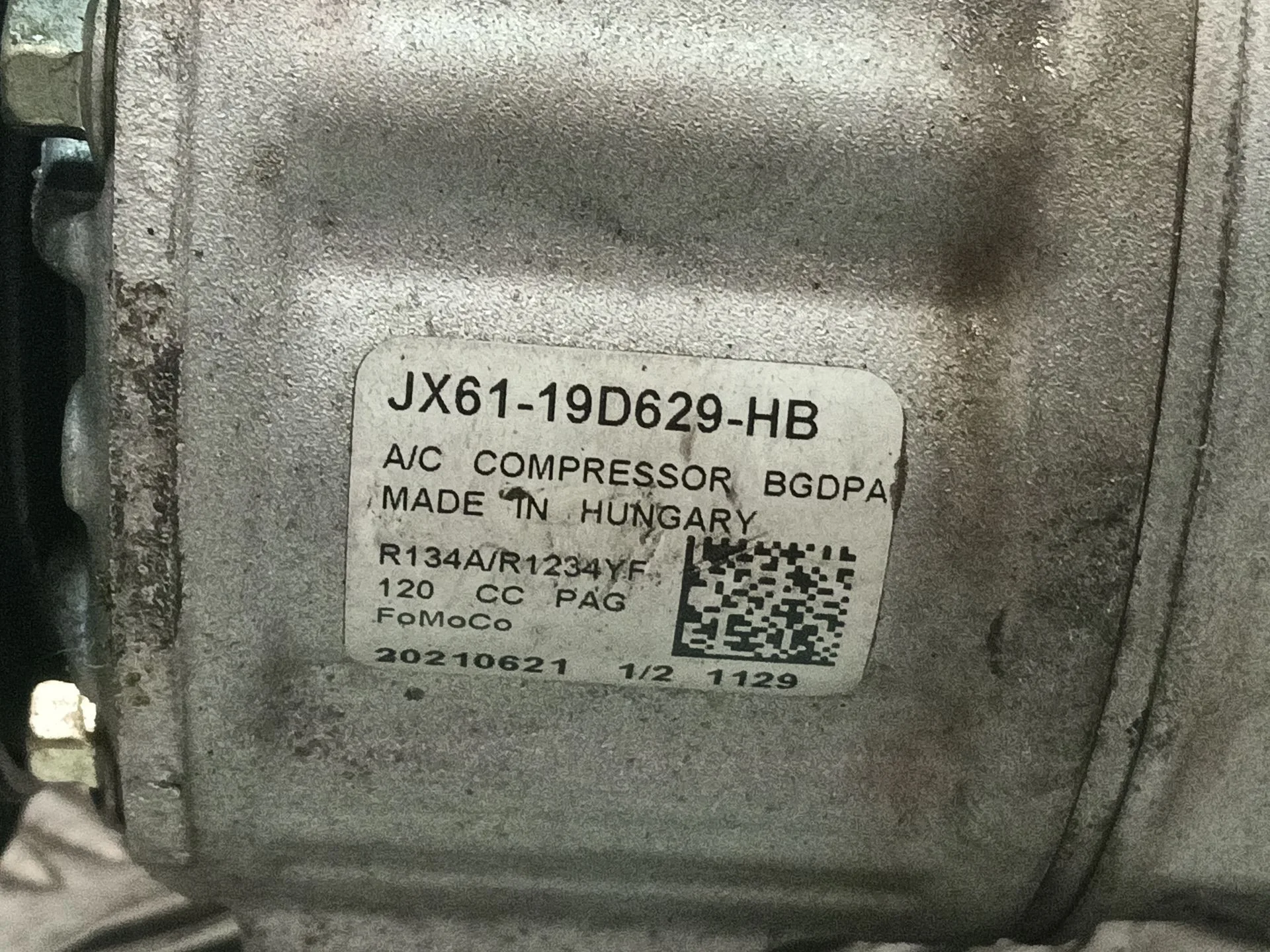 Compresor Aire Acondicionado para Ford Puma (J2K, Cf7)