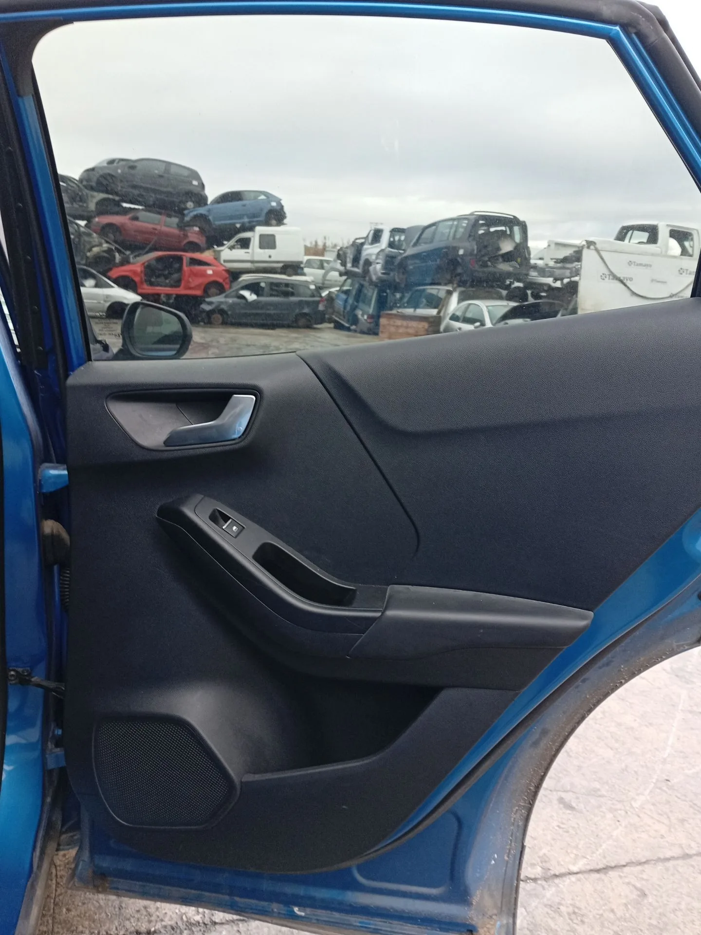 Elevalunas Trasero Derecho para Ford Puma (J2K, Cf7)