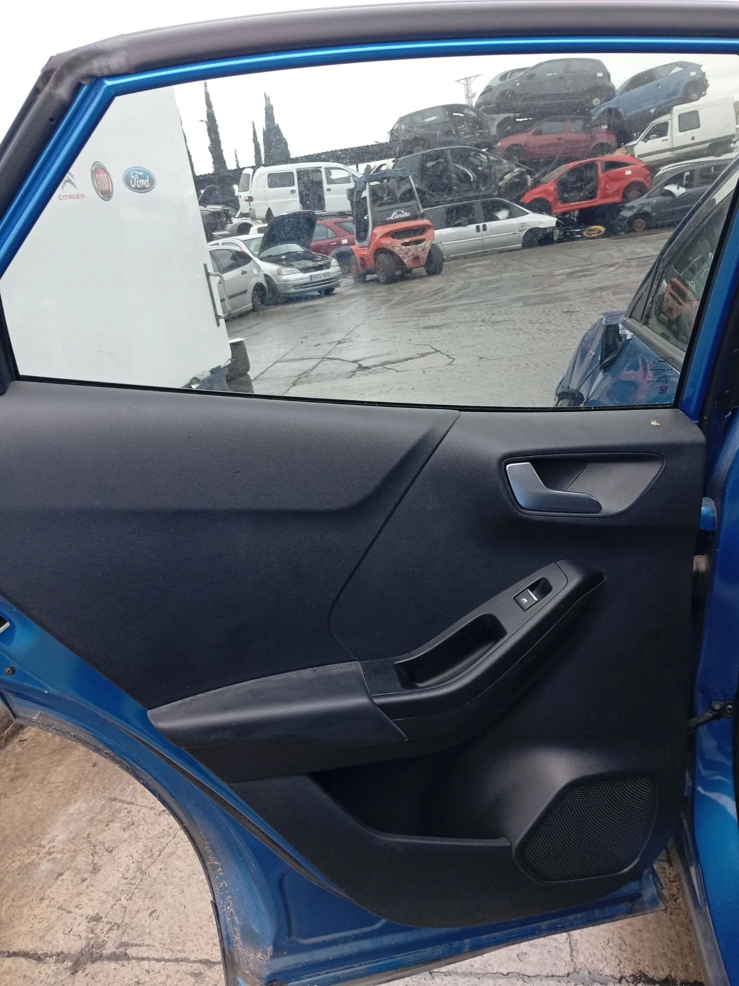 Elevalunas Trasero Izquierdo para Ford Puma (J2K, Cf7)