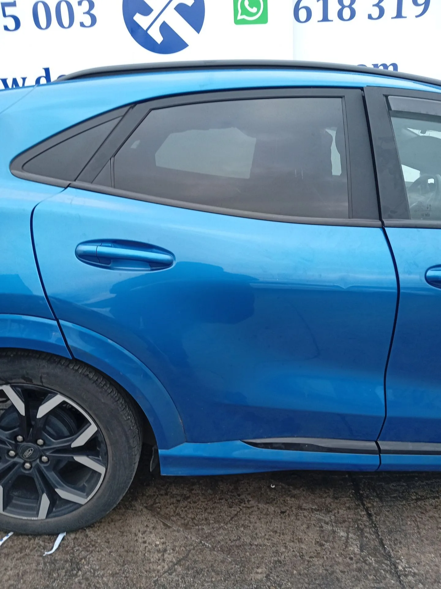 Puerta Trasera Derecha para Ford Puma (J2K, Cf7)