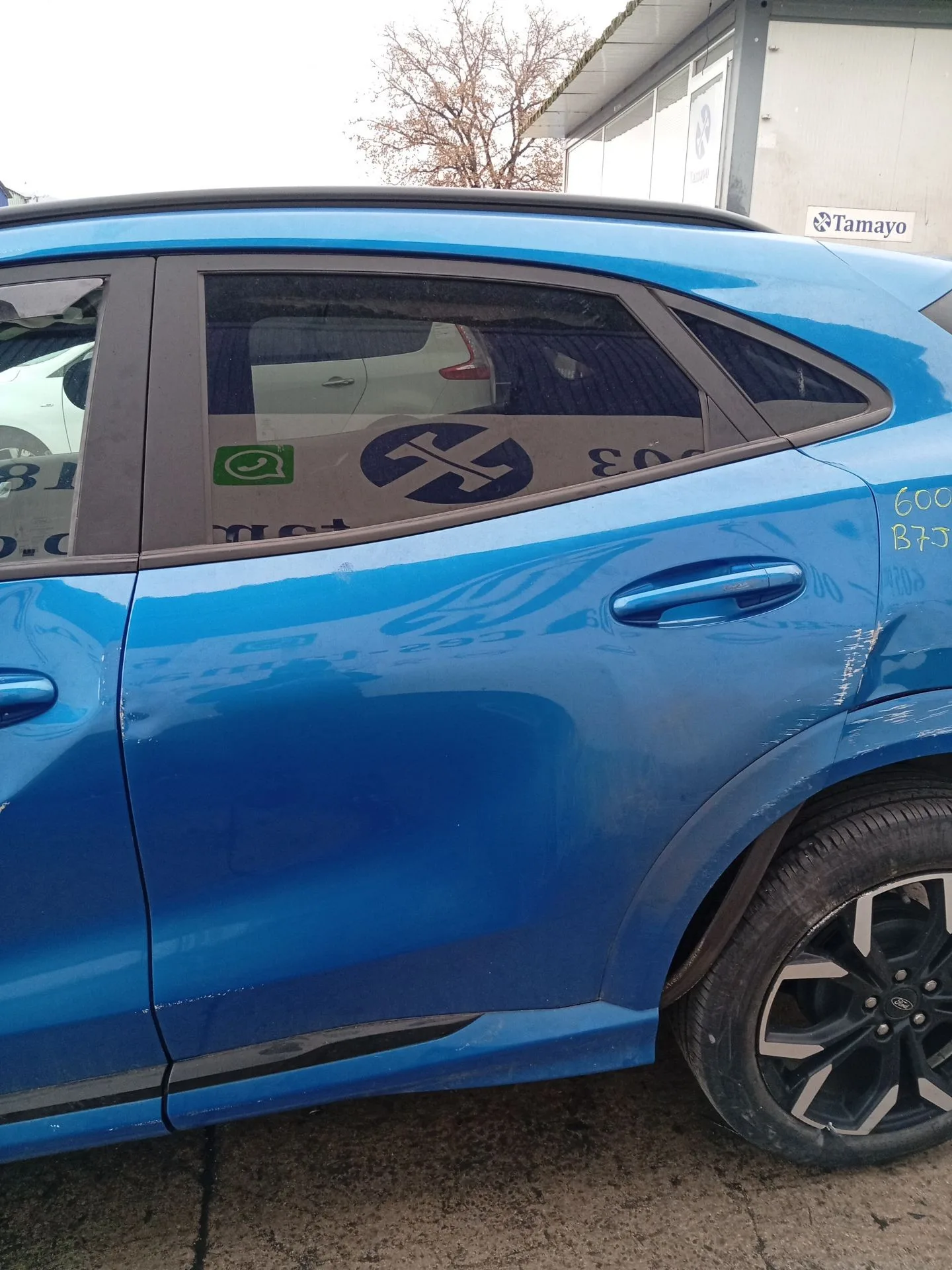 Puerta Trasera Izquierda para Ford Puma (J2K, Cf7)