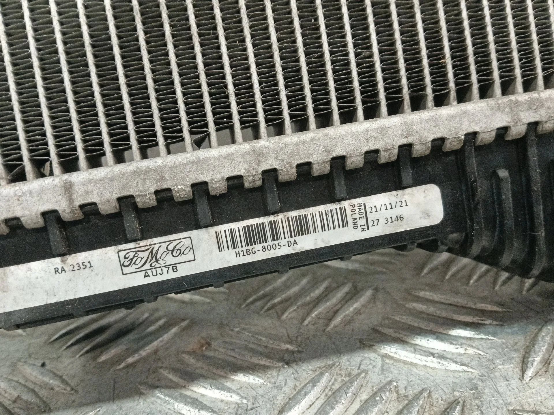 Radiador Agua para Ford Puma (J2K, Cf7)