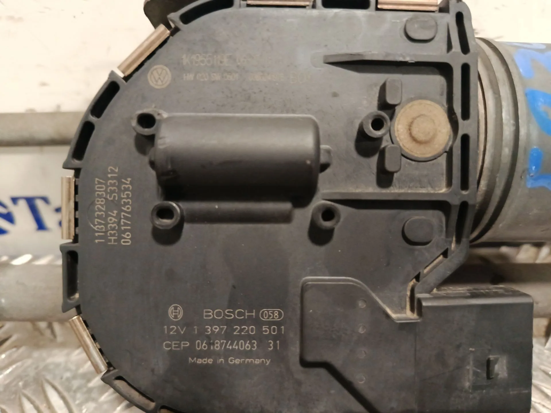 Motor Limpia Delantero para Volkswagen Golf V (1K1)