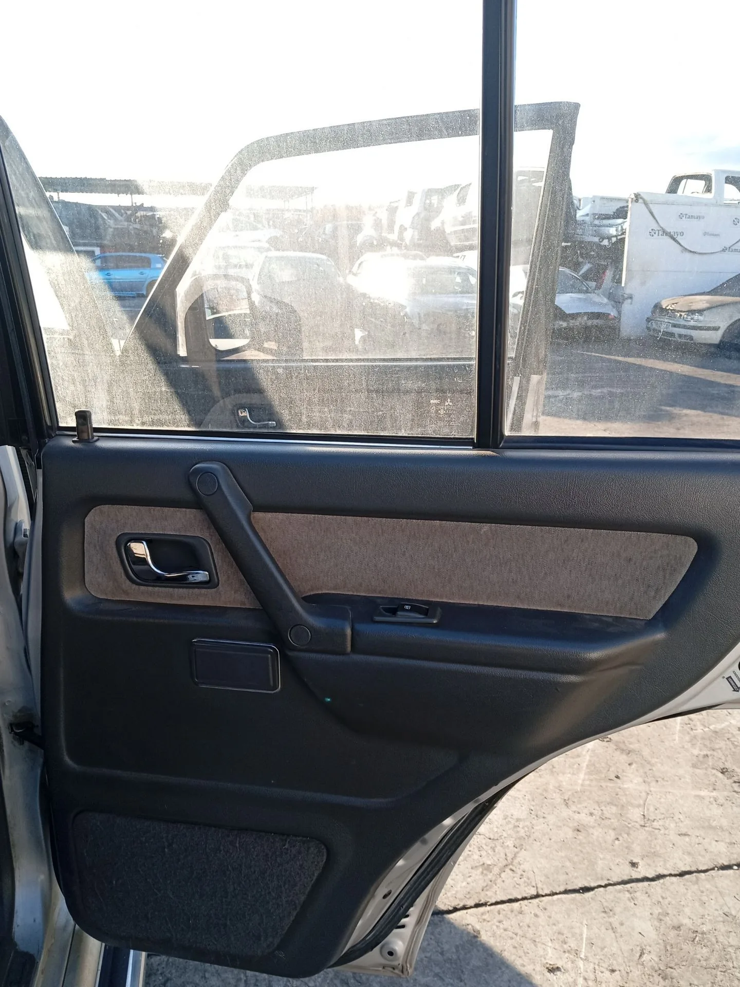 Elevalunas Trasero Derecho para Mitsubishi Montero Canvas Top (V2_C, V4_C)