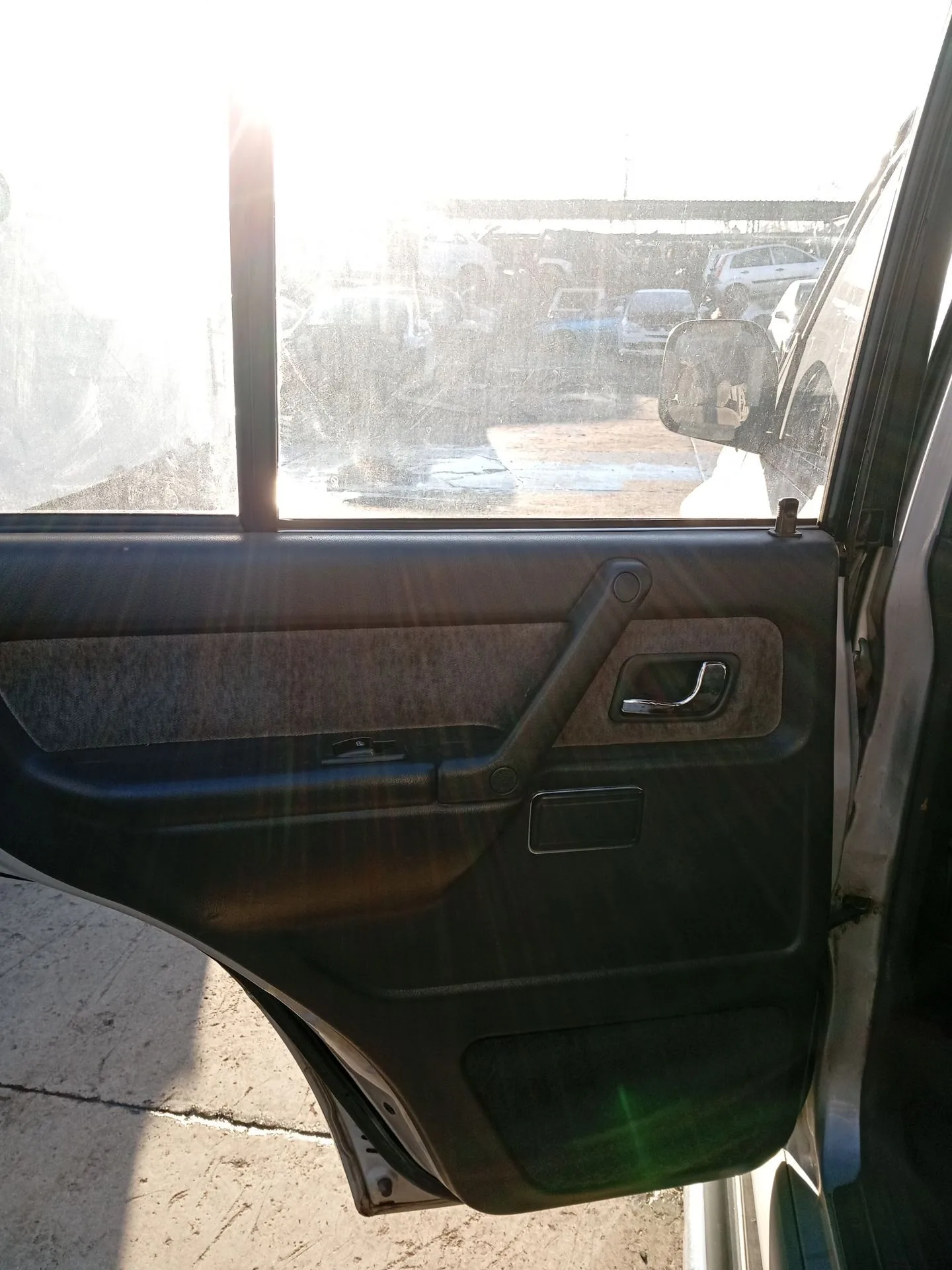 Elevalunas Trasero Izquierdo para Mitsubishi Montero Canvas Top (V2_C, V4_C)