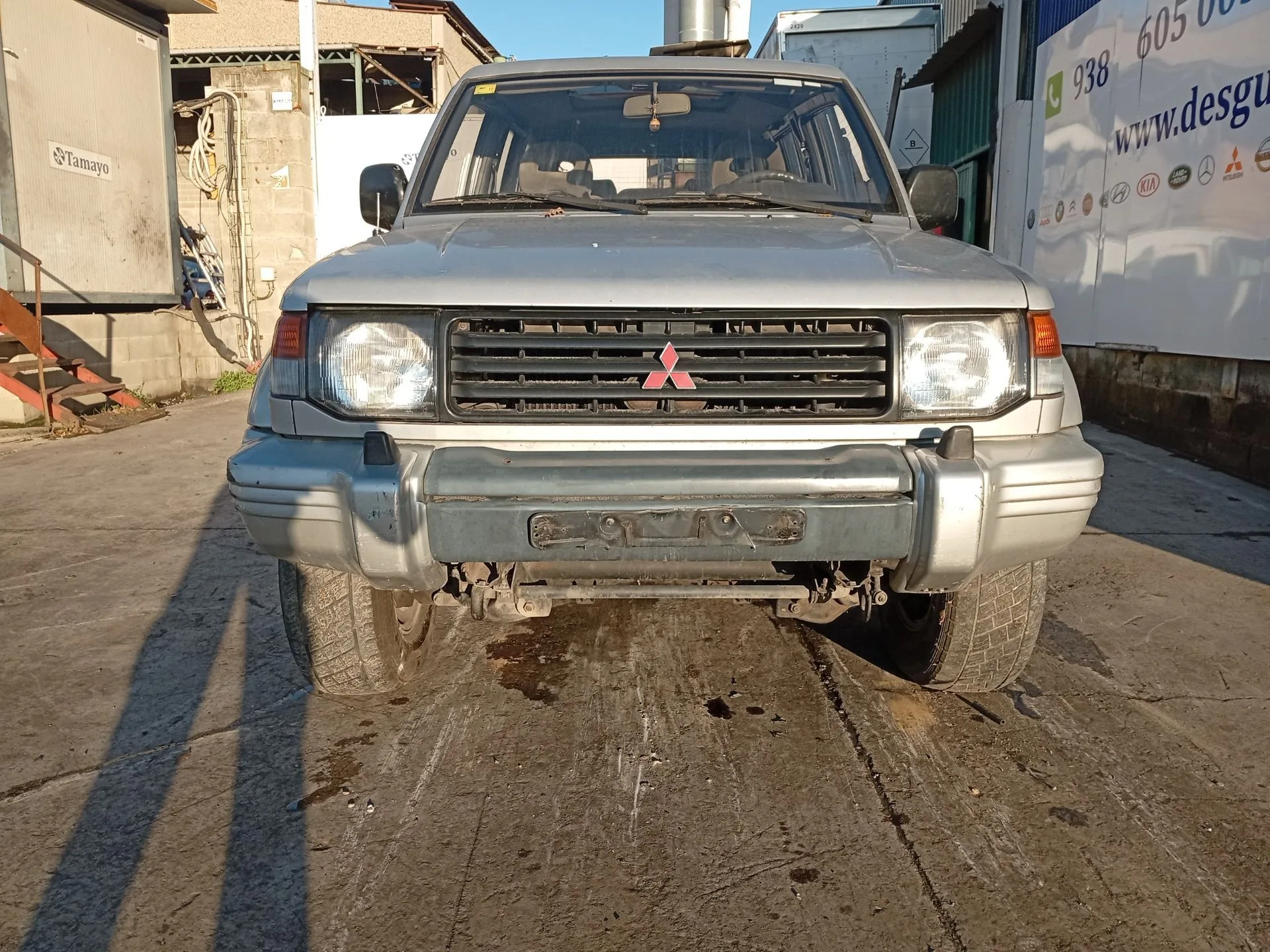 Paragolpes Delantero para Mitsubishi Montero Canvas Top (V2_C, V4_C)