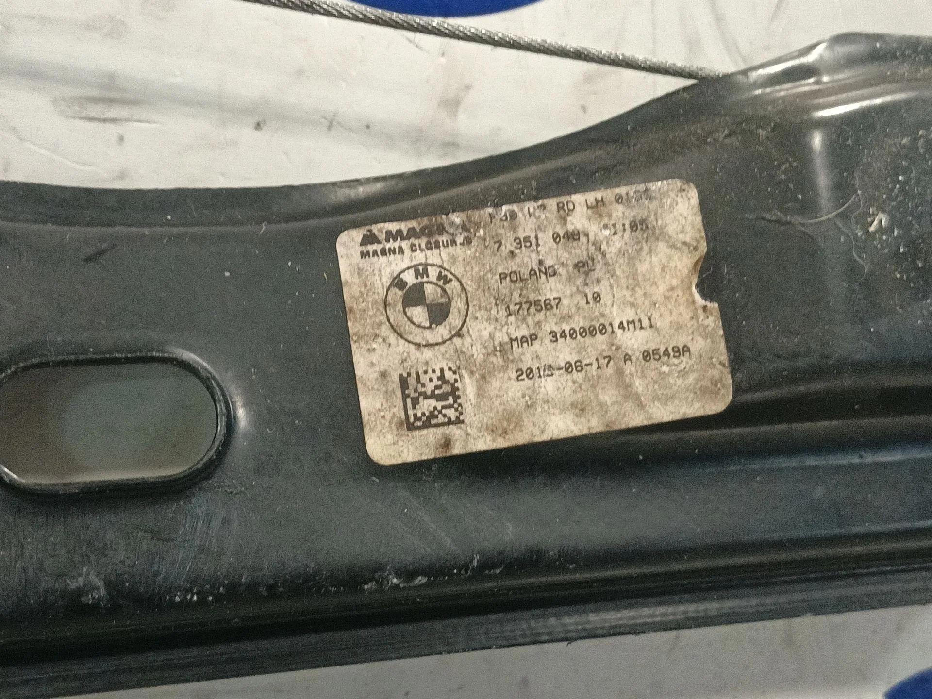 Elevalunas Trasero Izquierdo para Bmw Serie 3 Lim. (F30)