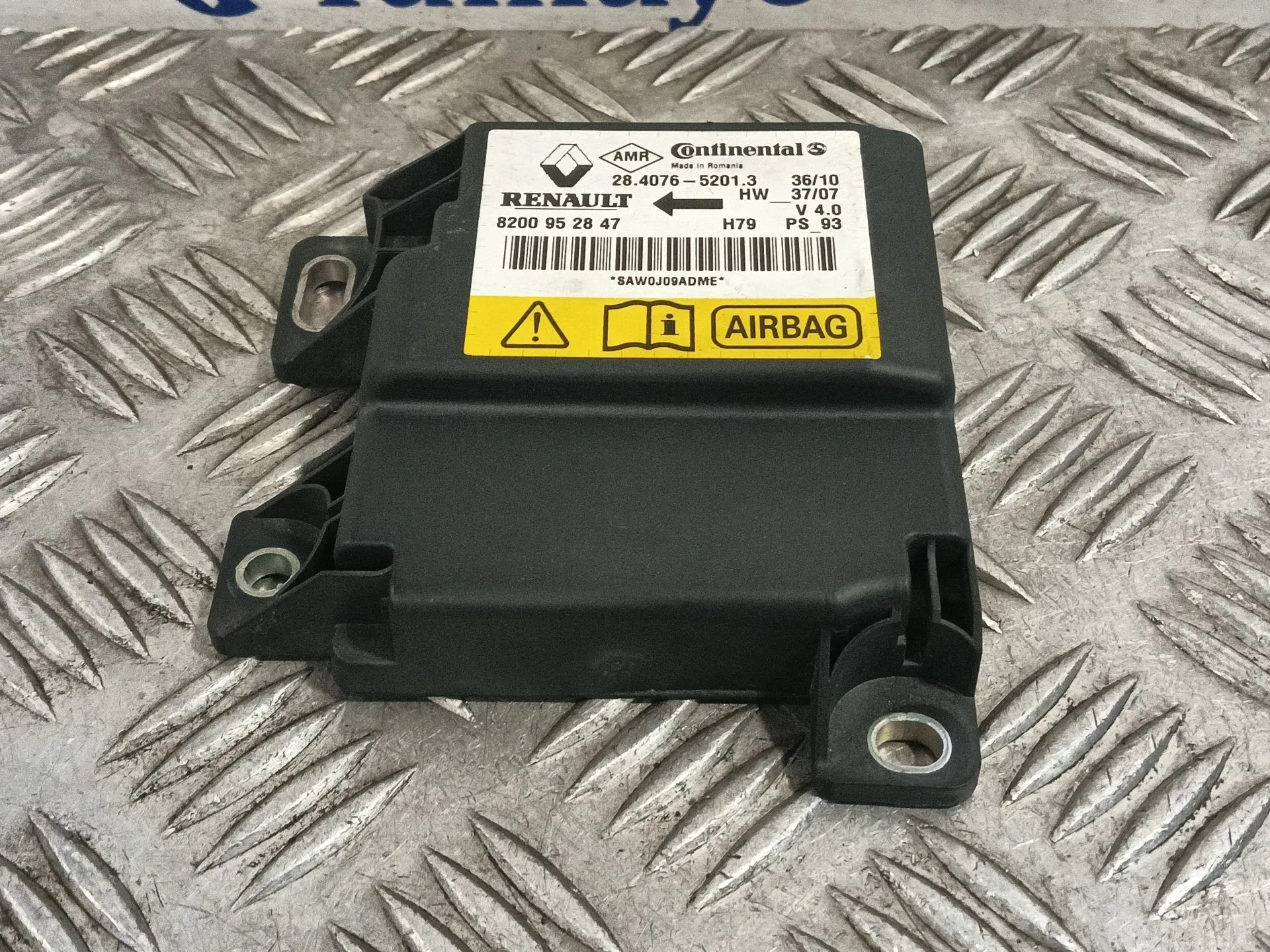 Centralita Airbag para Dacia Duster