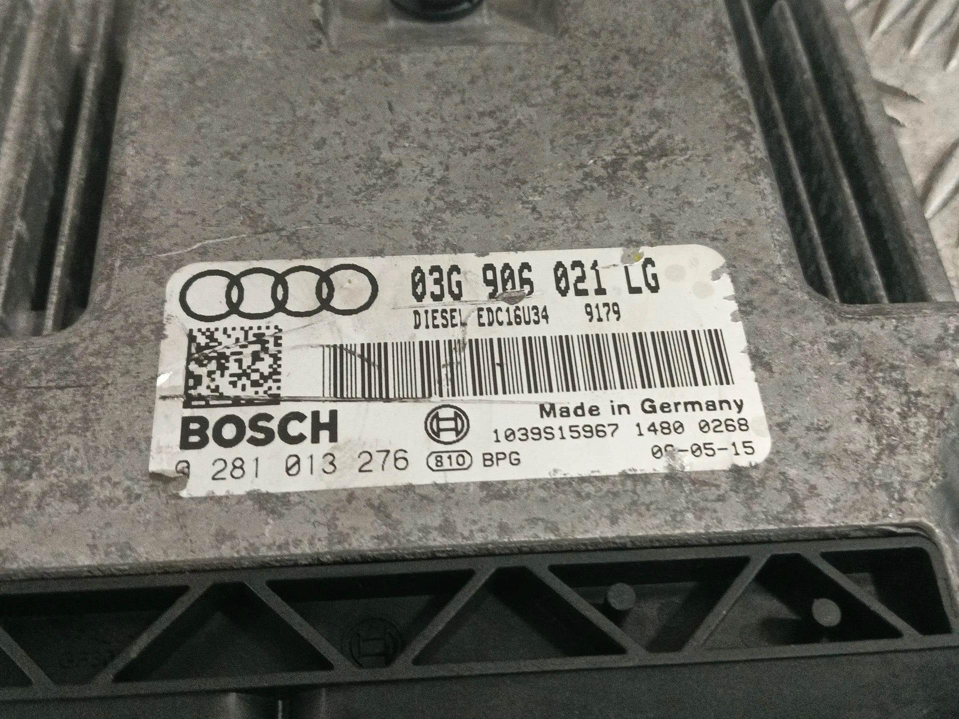 Centralita Motor Uce para Audi A3 (8P)