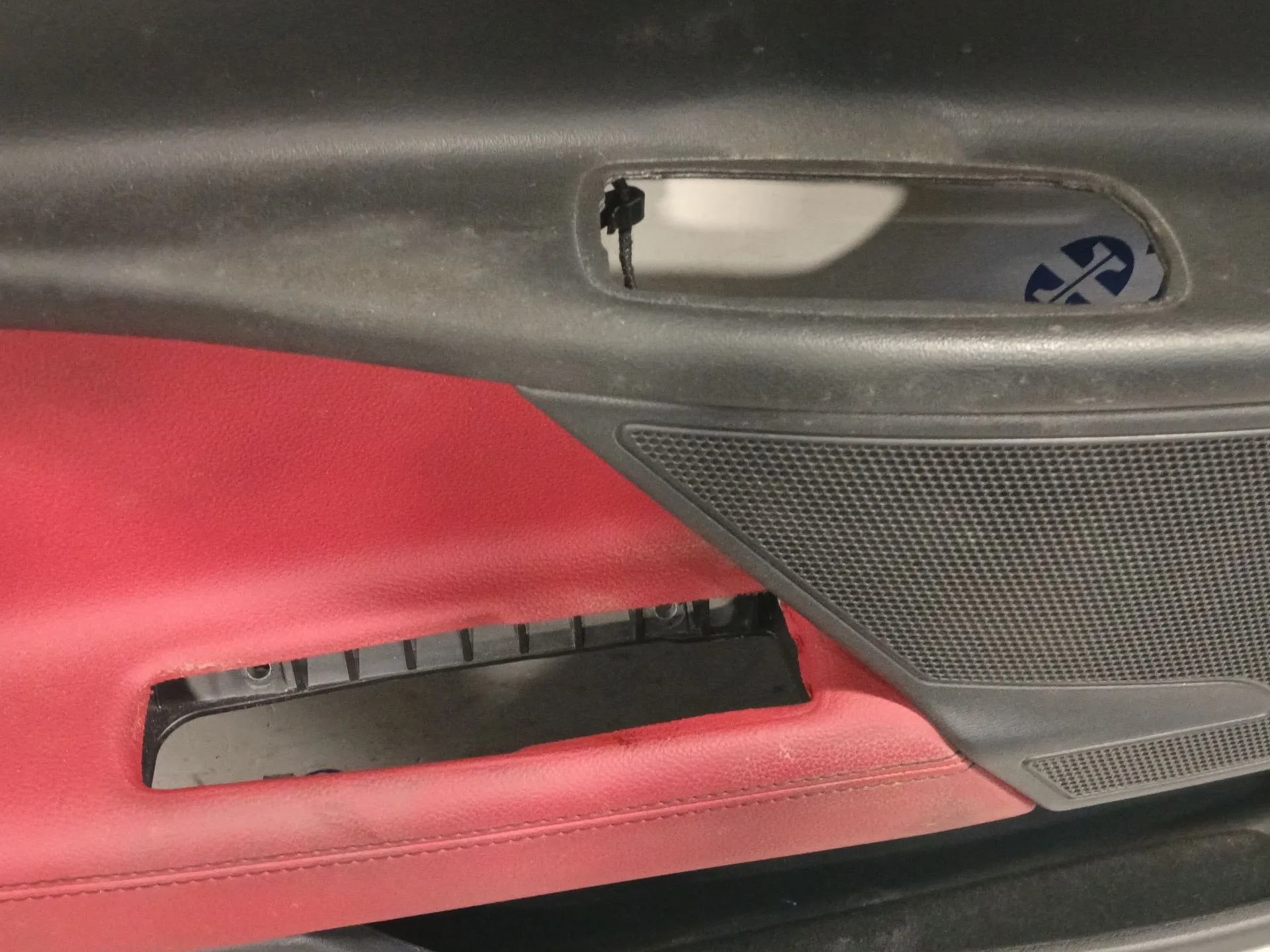 Guarnecido Puerta Delantera Izquierda para Jaguar Xe (X760)