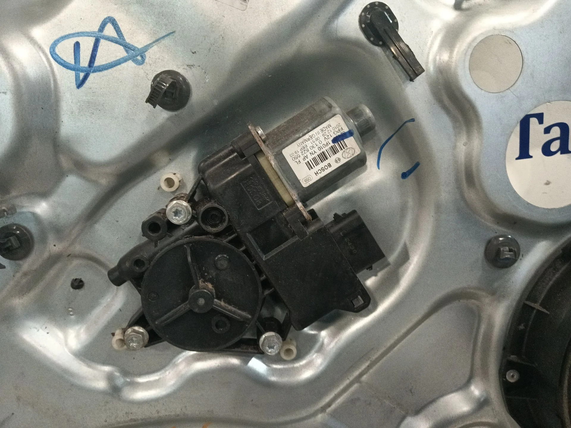 Elevalunas Delantero Izquierdo para Hyundai Ix20 (Jc)