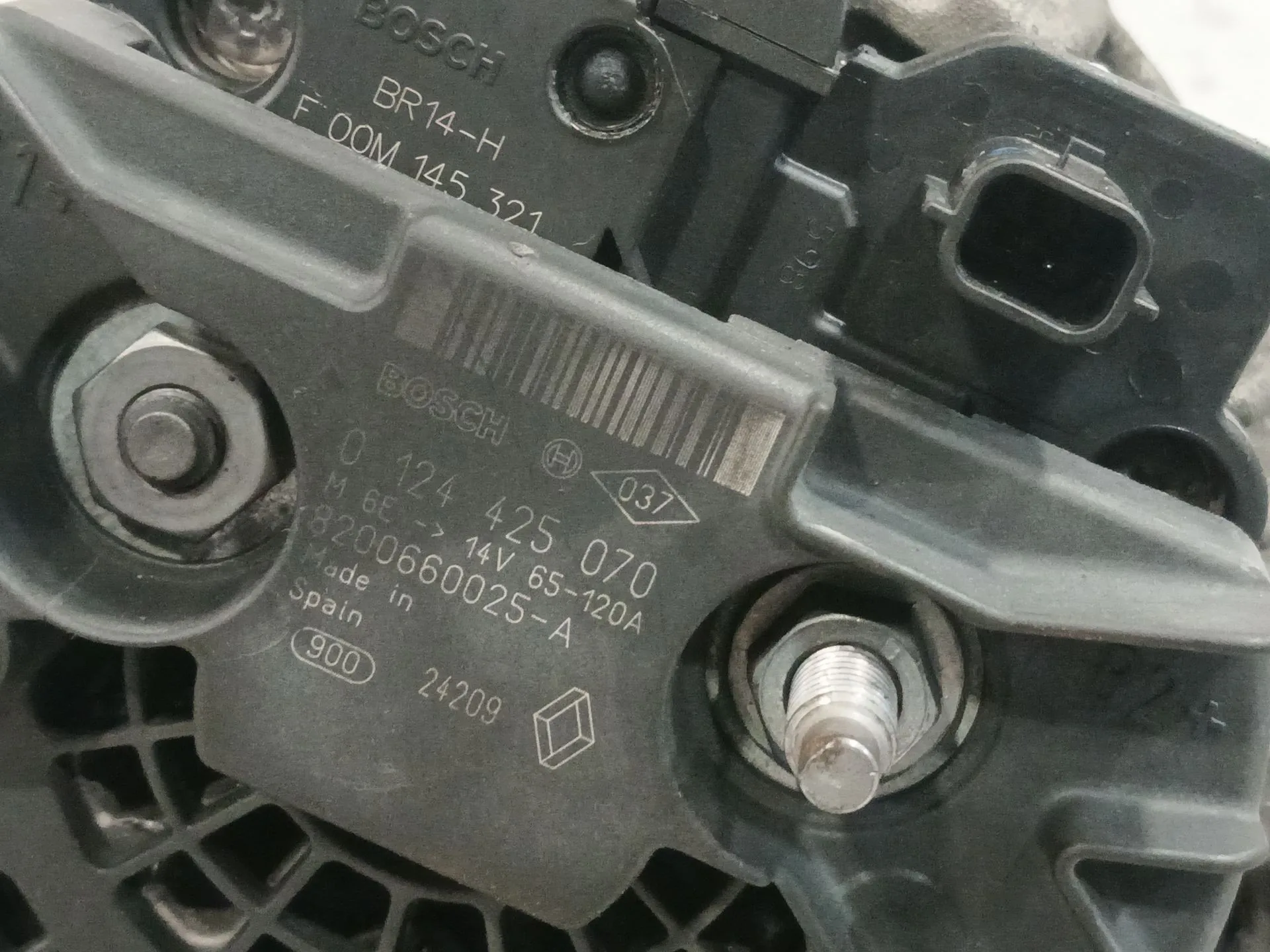 Alternador para Renault Megane Iii Coupe (Dz0/1_)