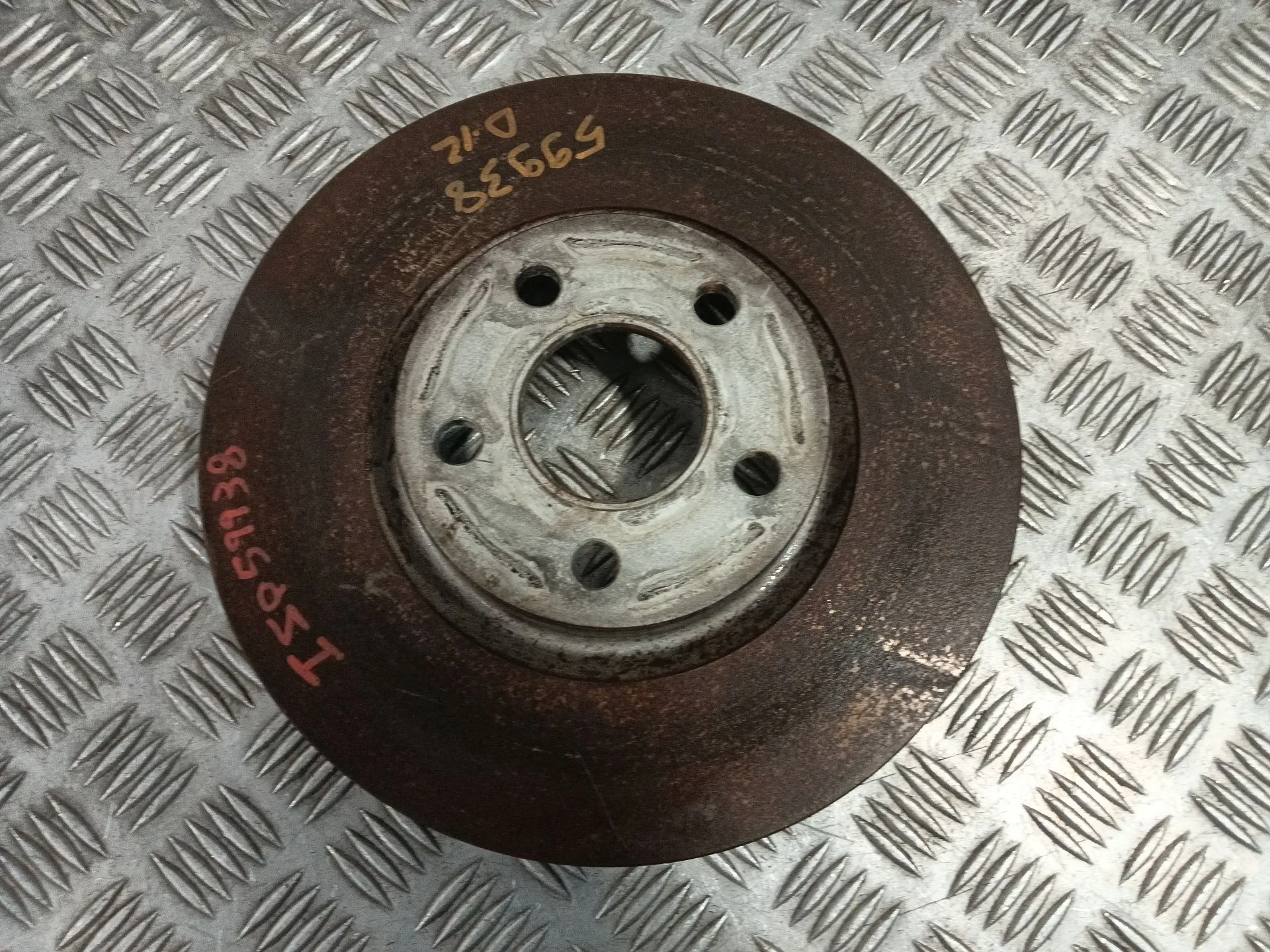 Disco Freno Delantero para Ford Transit Connect V408 Furgoneta/Monovolumen