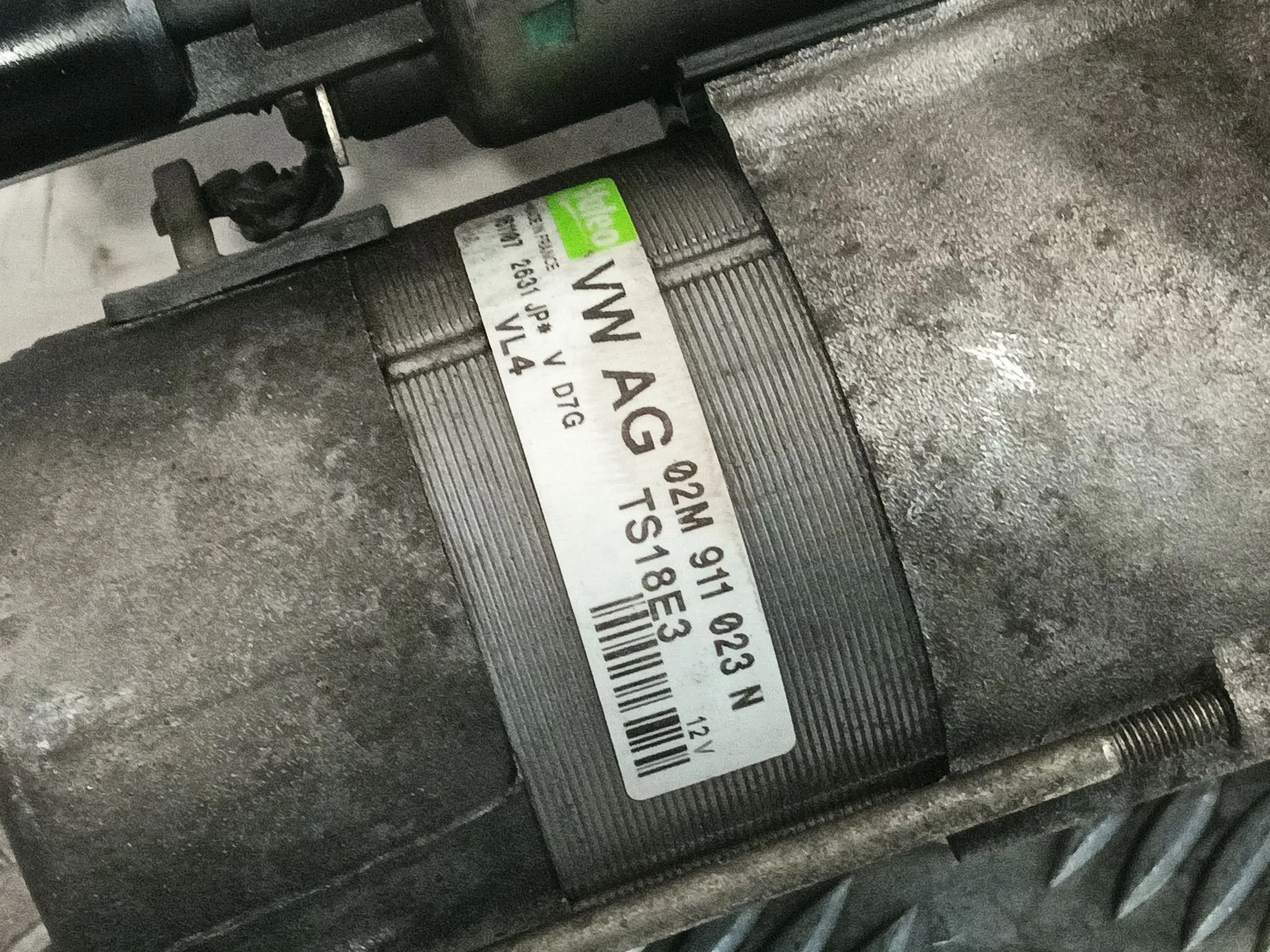 Motor Arranque para Volkswagen Passat B6 Variant (3C5)