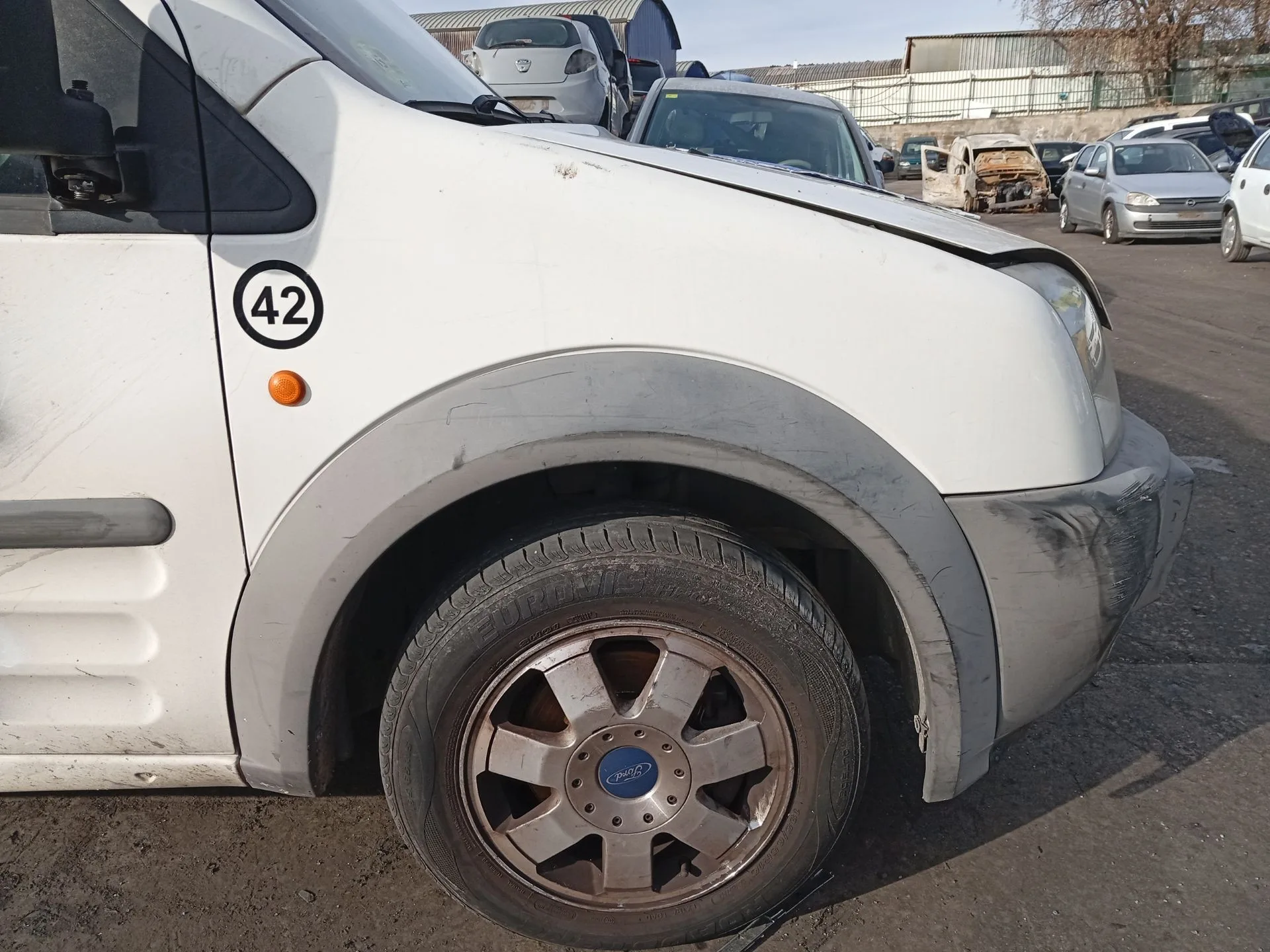 Aleta Delantera Derecha para Ford Transit Connect (P65_, P70_, P80_)