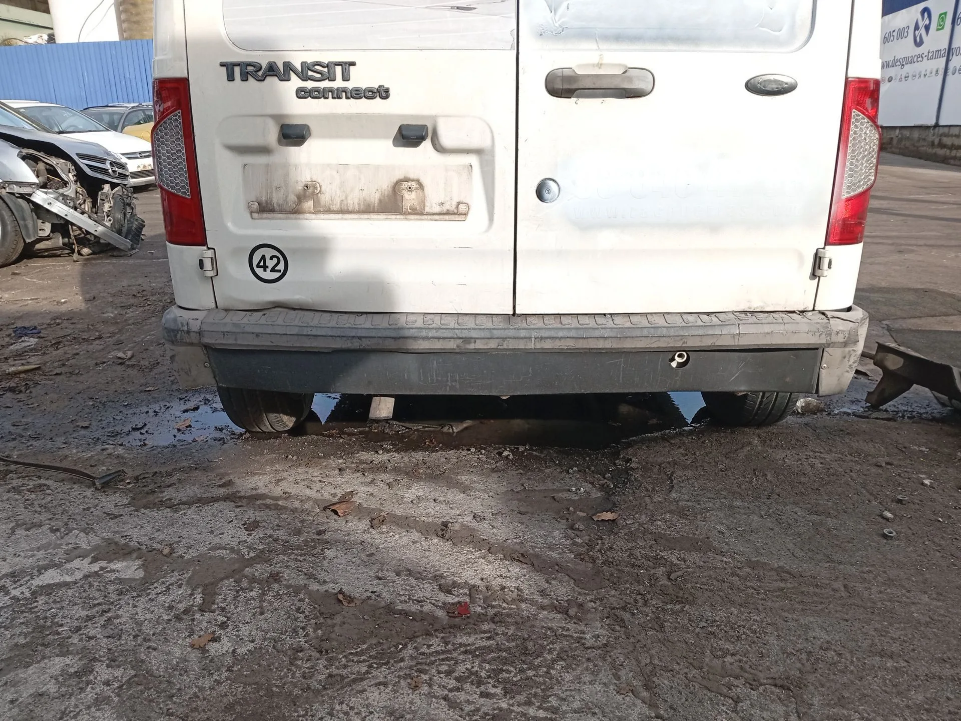 Paragolpes Trasero para Ford Transit Connect (P65_, P70_, P80_)