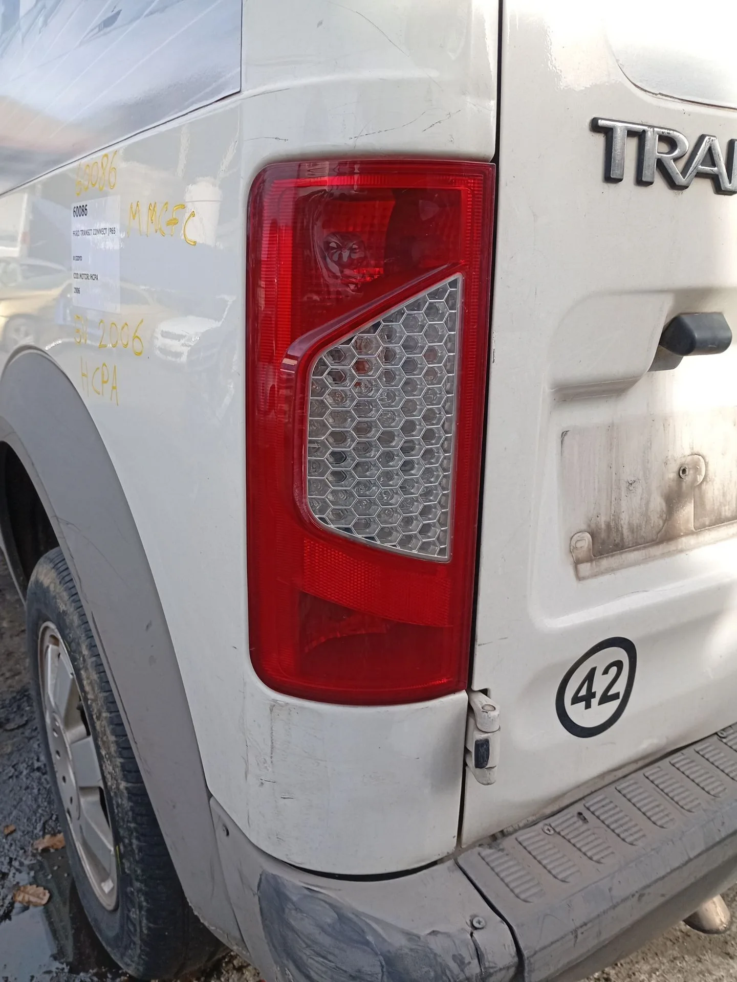Piloto Trasero Izquierdo para Ford Transit Connect (P65_, P70_, P80_)