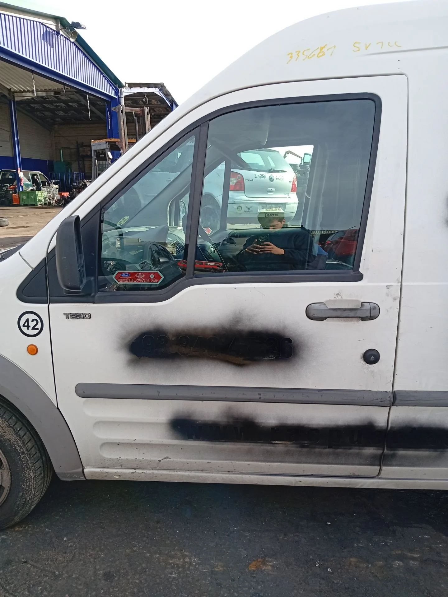 Puerta Delantera Izquierda para Ford Transit Connect (P65_, P70_, P80_)