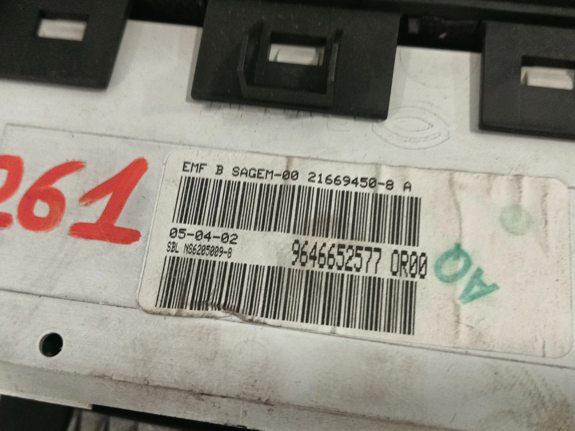Pantalla Multifuncion para Peugeot 307 (3A/C)