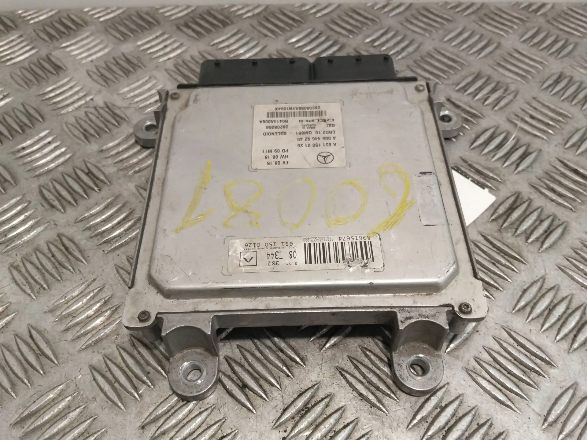 Centralita Motor Uce para Mercedes-Benz Clase C (W204)