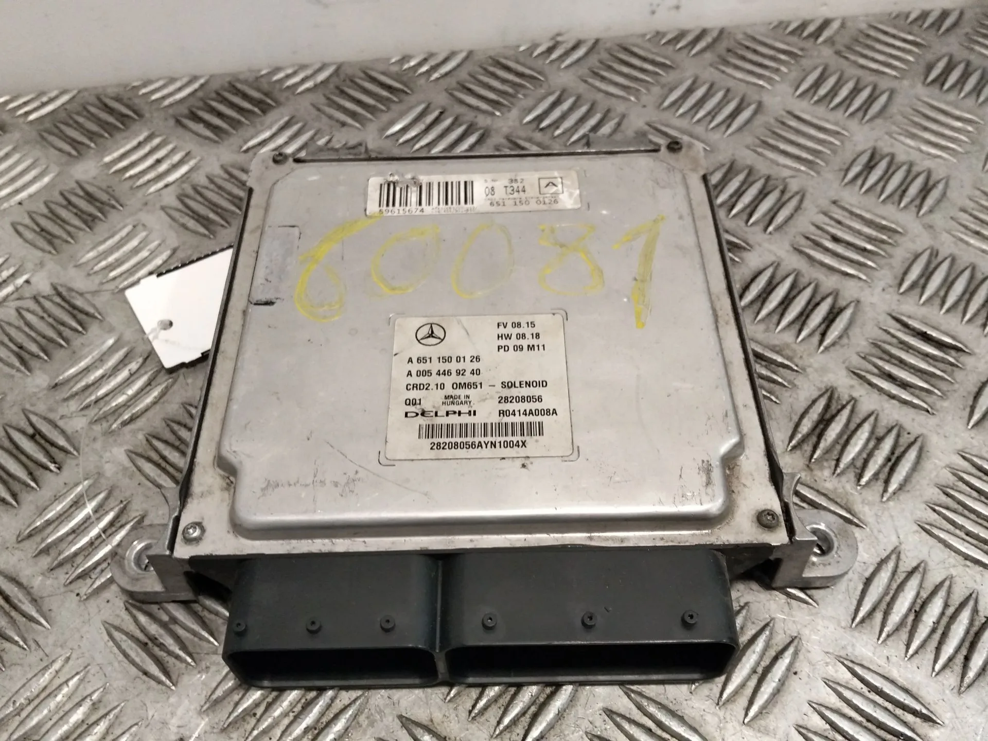 Centralita Motor Uce para Mercedes-Benz Clase C (W204)