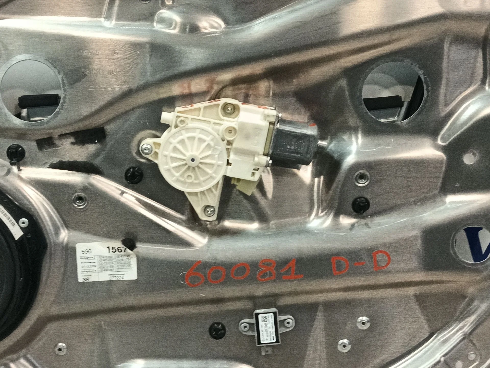 Elevalunas Delantero Derecho para Mercedes-Benz Clase C (W204)