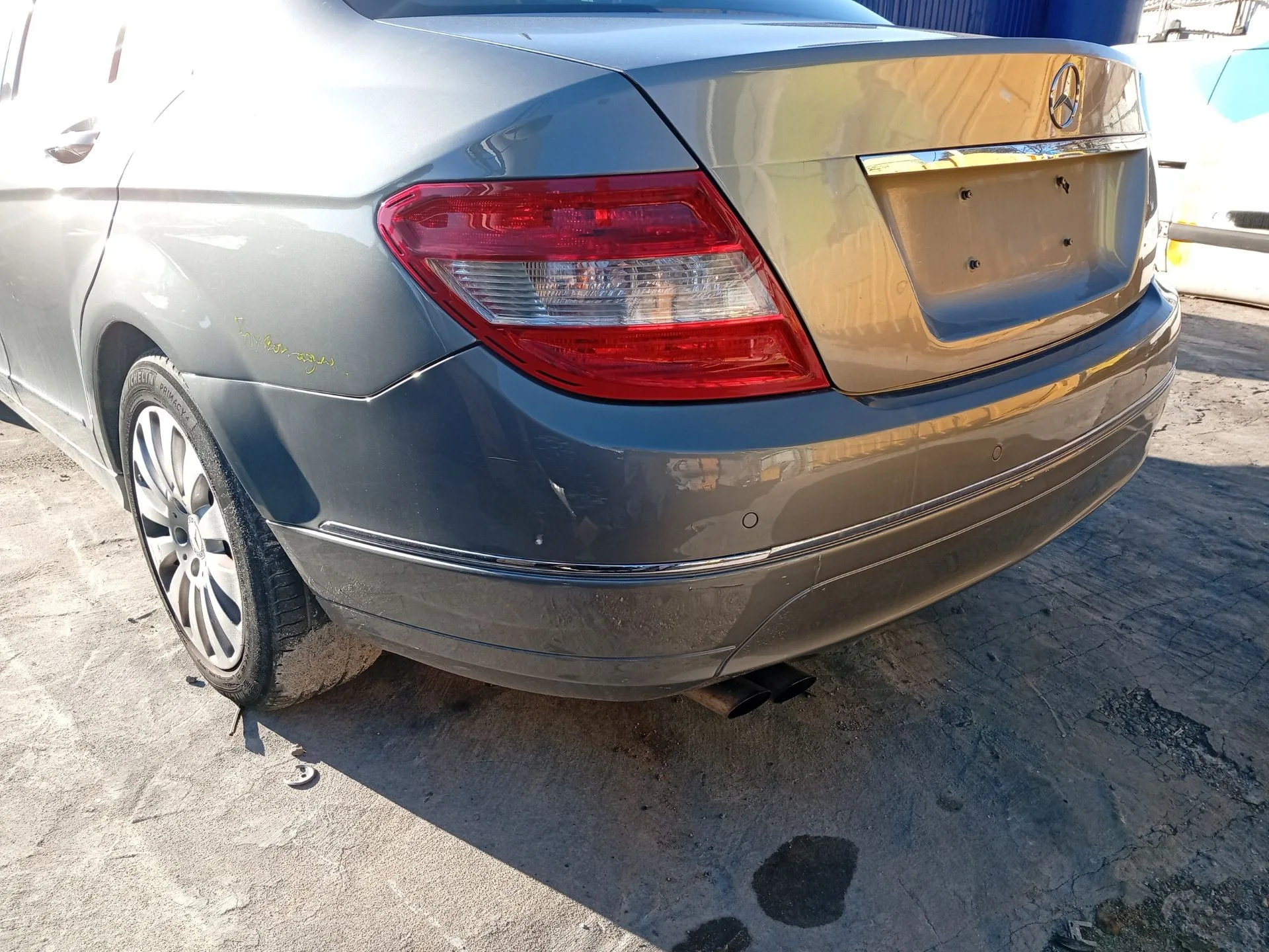 Paragolpes Trasero para Mercedes-Benz Clase C (W204)