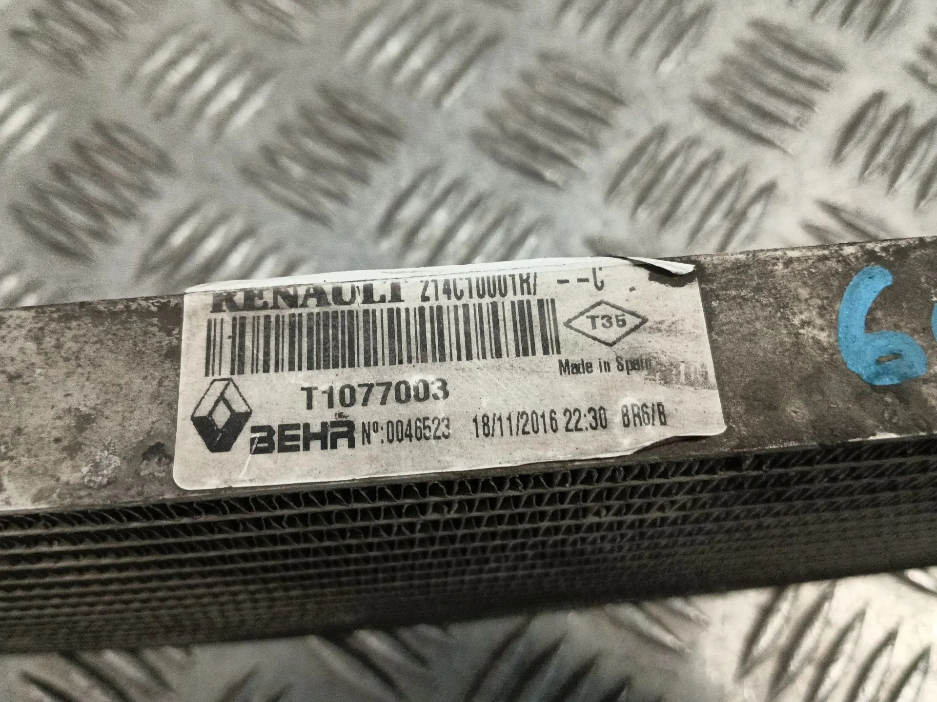 Radiador Agua para Renault Master Iii Caja/Chasis (Ev, Hv, Uv)