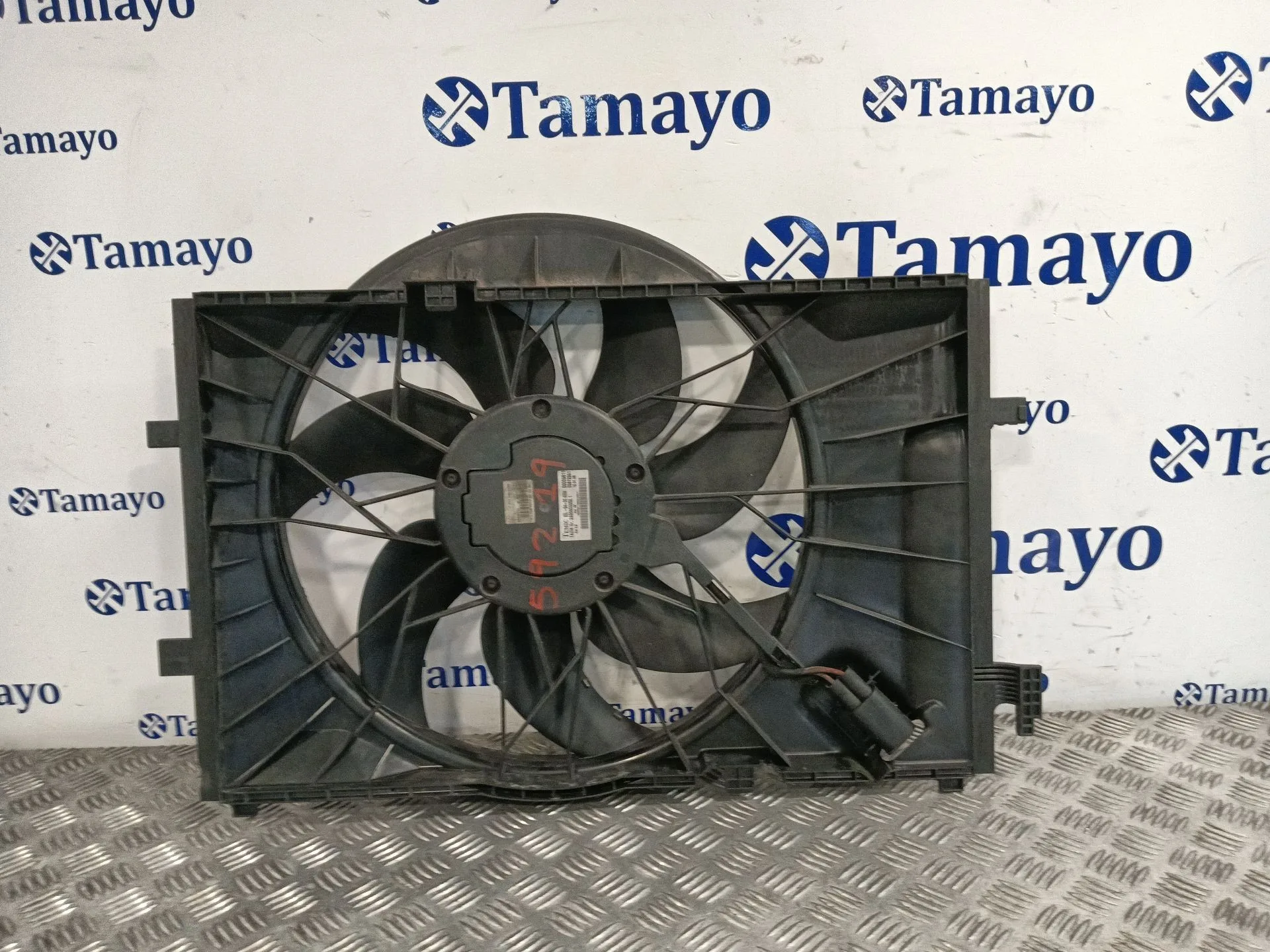 Electroventilador para Mercedes-Benz Clase C (W203)