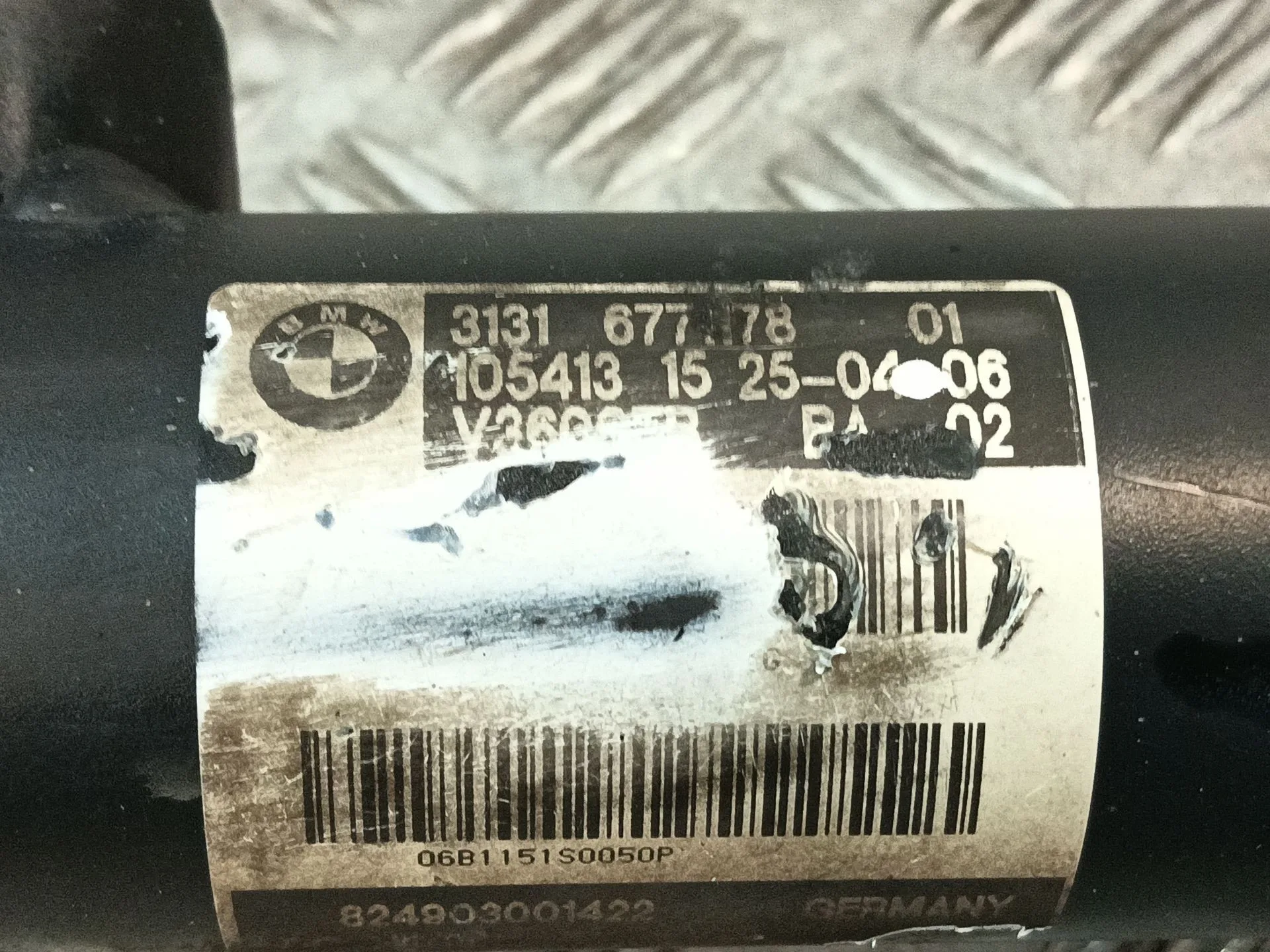 Amortiguador Delantero Derecho para Bmw 3 (E90)