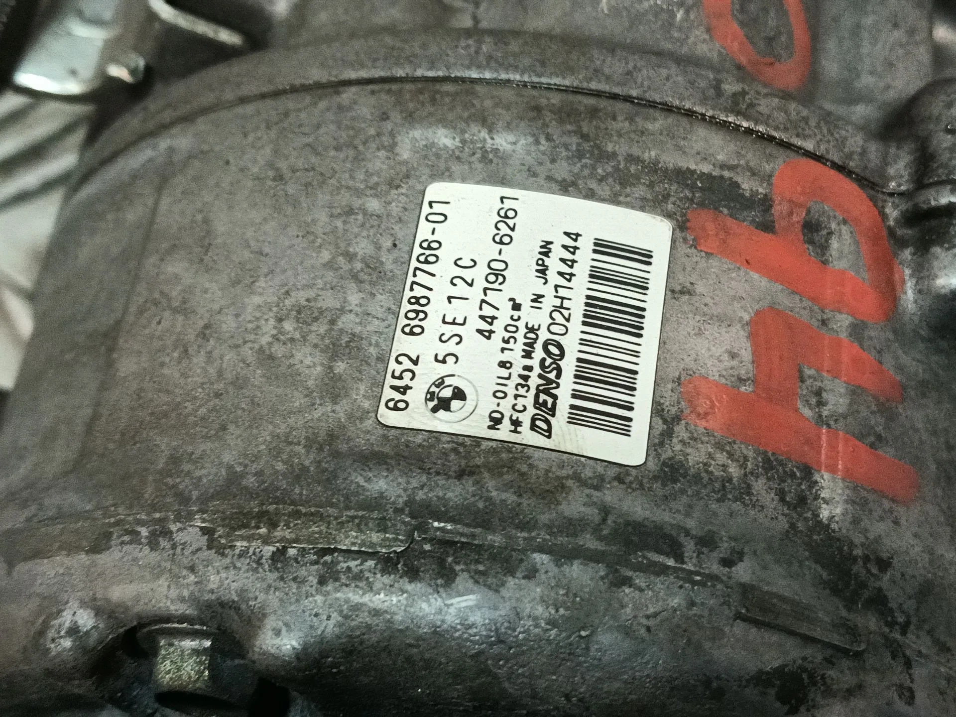 Compresor Aire Acondicionado para Bmw 3 (E90)