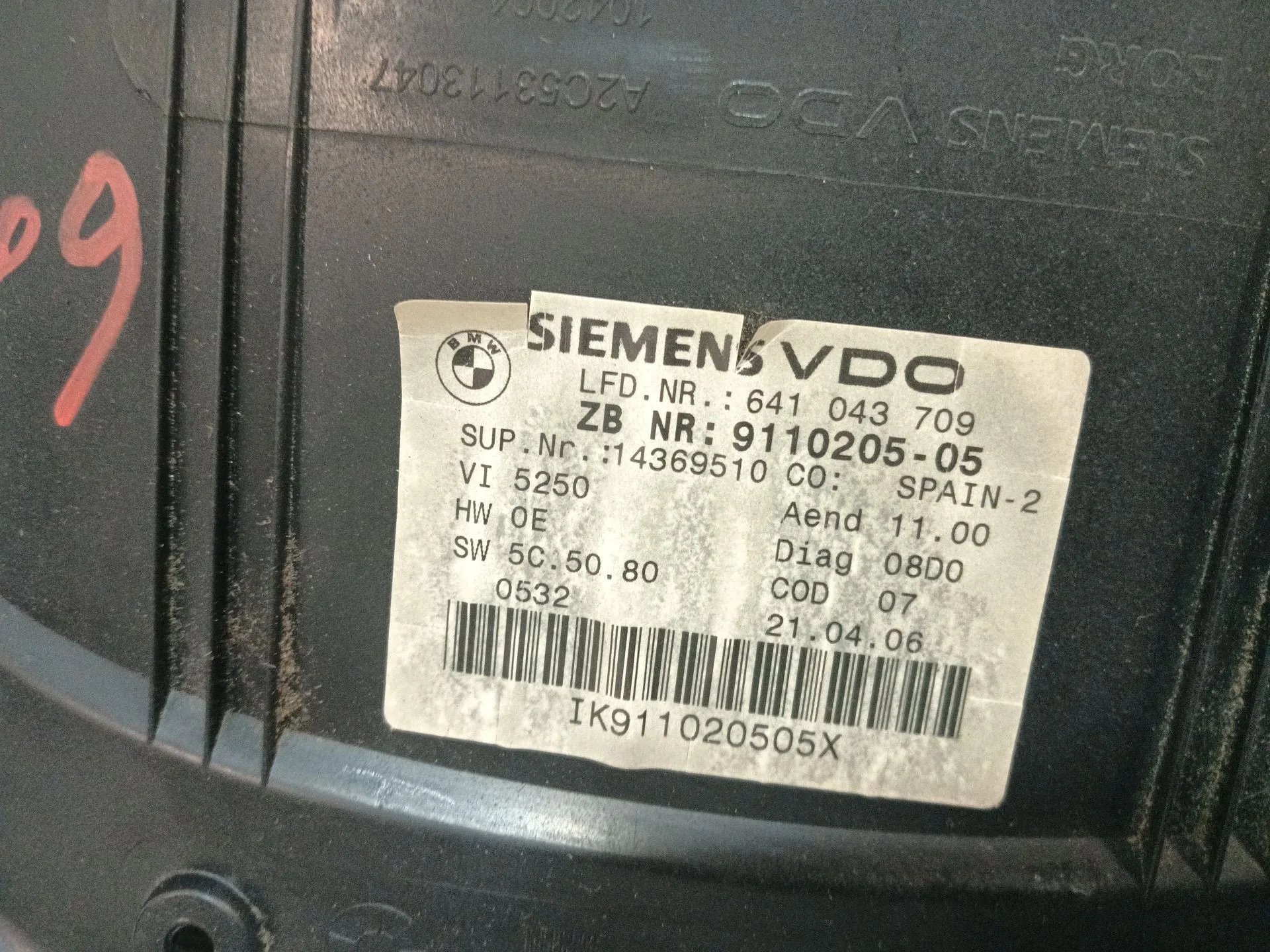 Cuadro Instrumentos para Bmw 3 (E90)