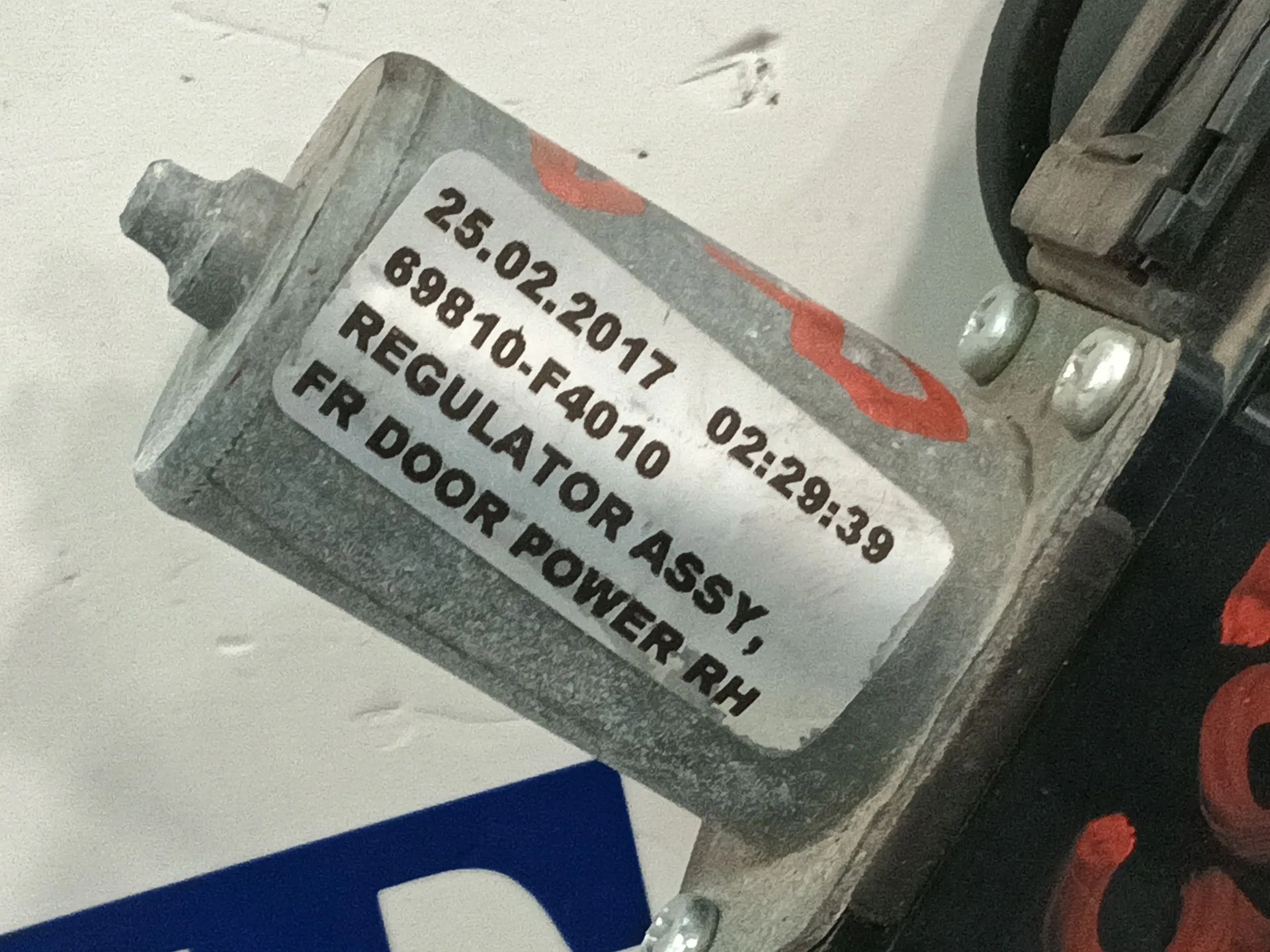 Elevalunas Delantero Derecho para Toyota C-Hr (_X1_)