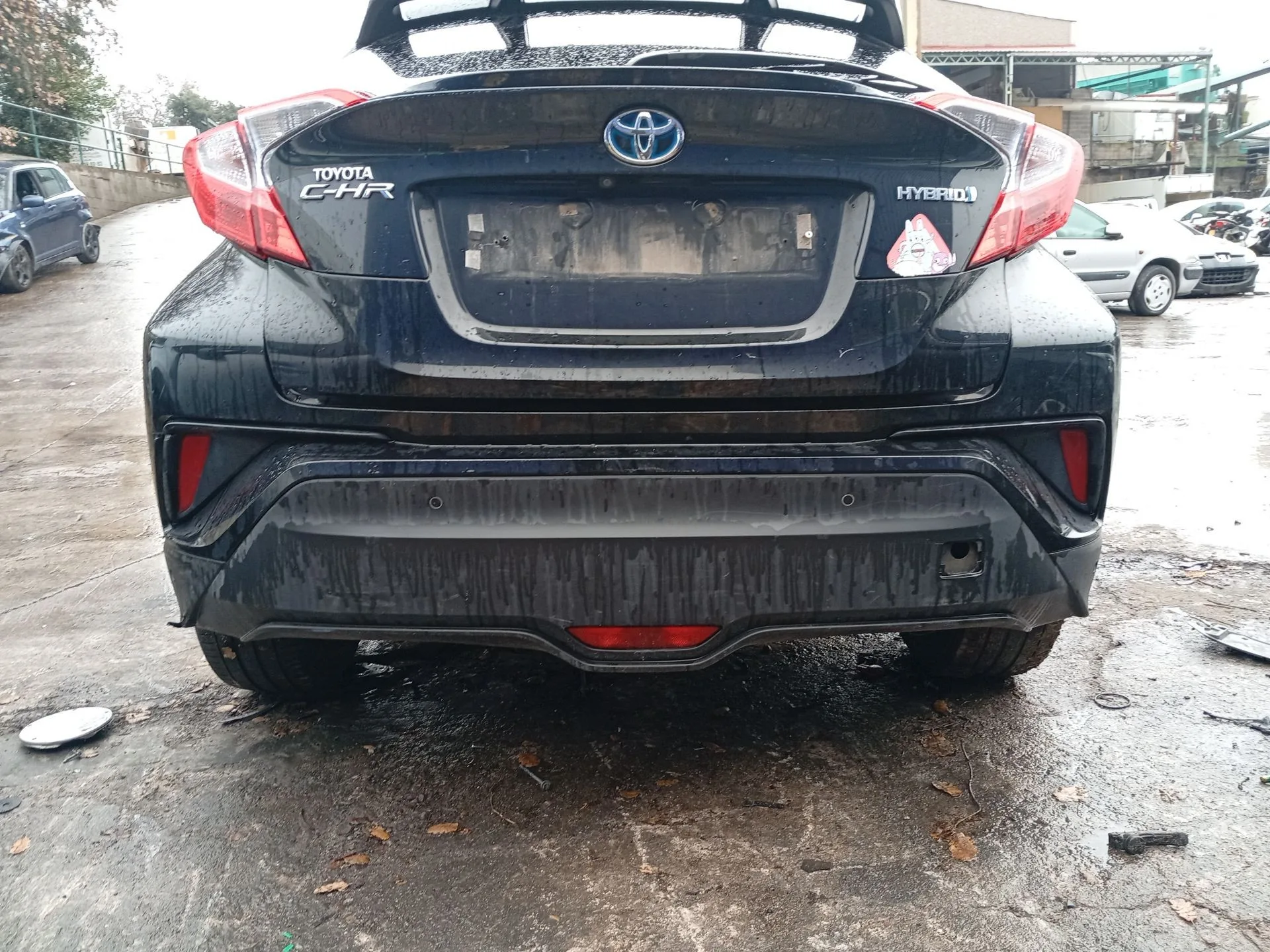 Paragolpes Trasero para Toyota C-Hr (_X1_)
