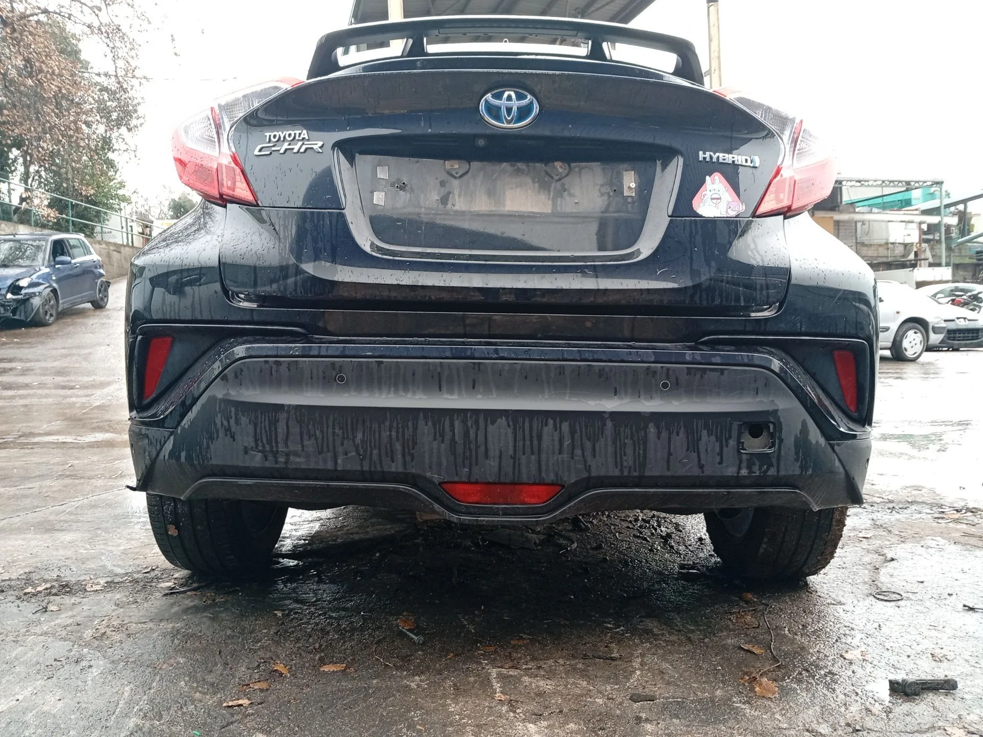 Refuerzo Paragolpes Trasero para Toyota C-Hr (_X1_)