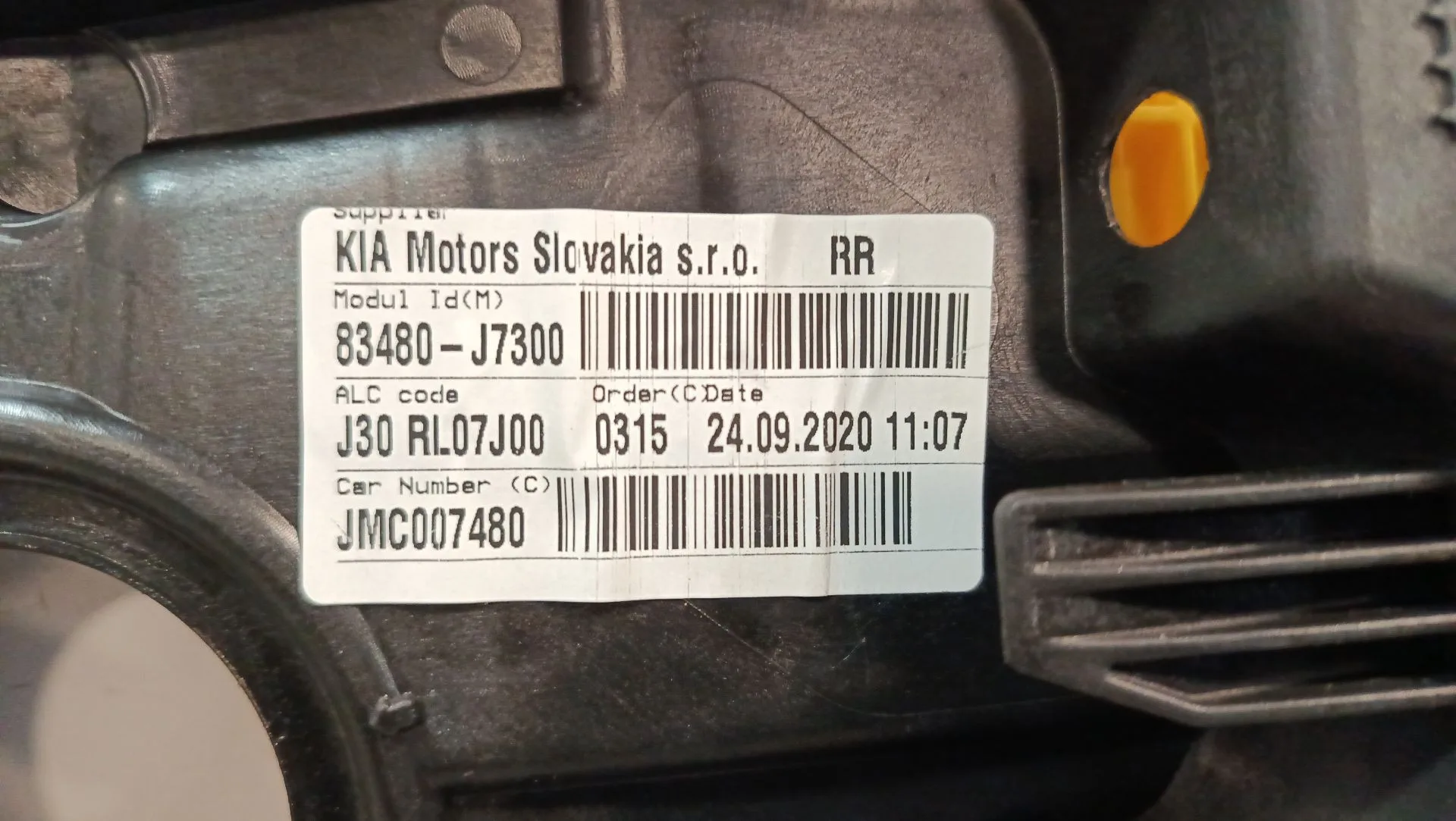 Elevalunas Trasero Derecho para Kia Xceed (Cd)