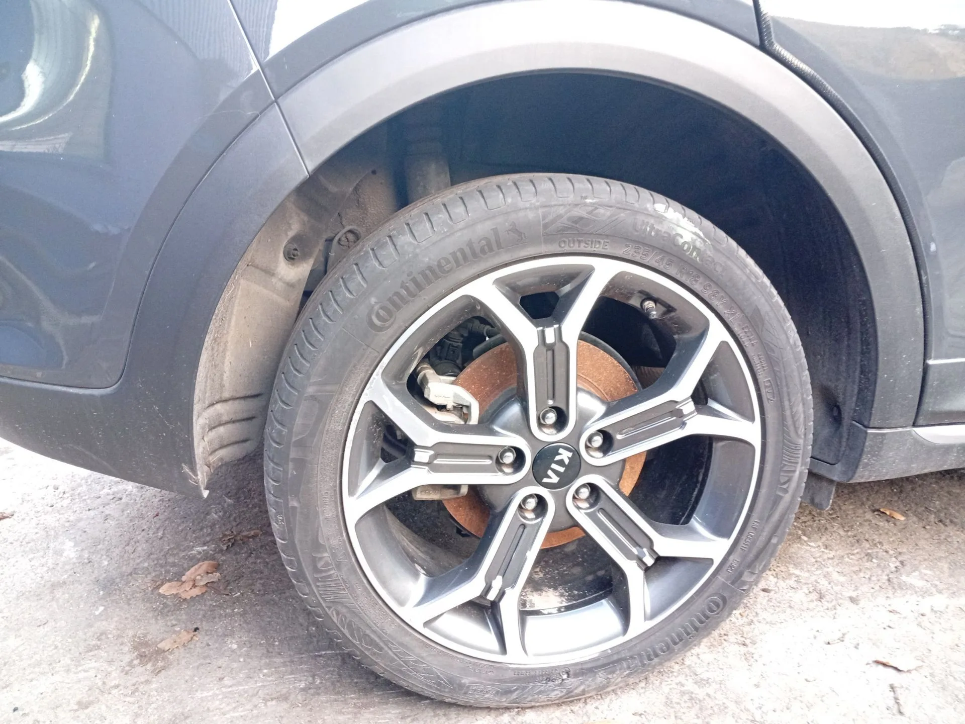 Plastico Paso Rueda Trasero Derecho para Kia Xceed (Cd)