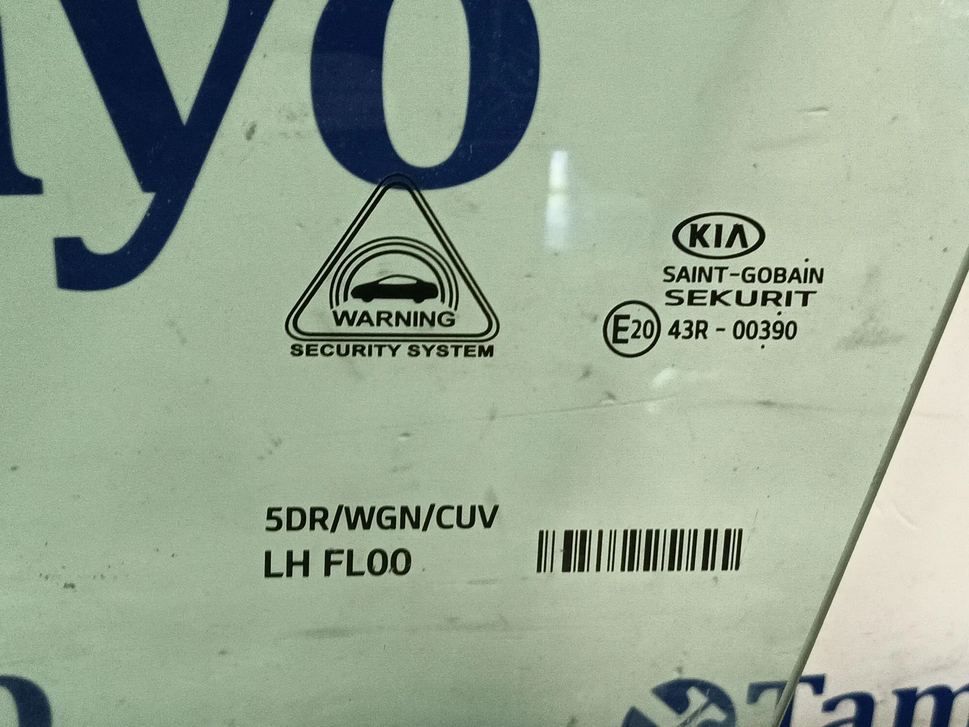 Luna Delantera Izquierda para Kia Xceed (Cd)