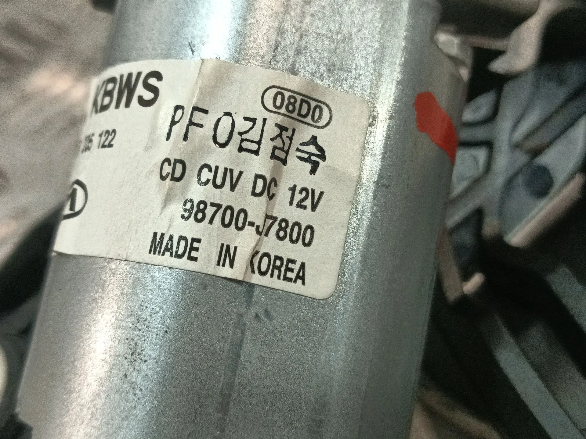 Motor Limpia Trasero para Kia Xceed (Cd)